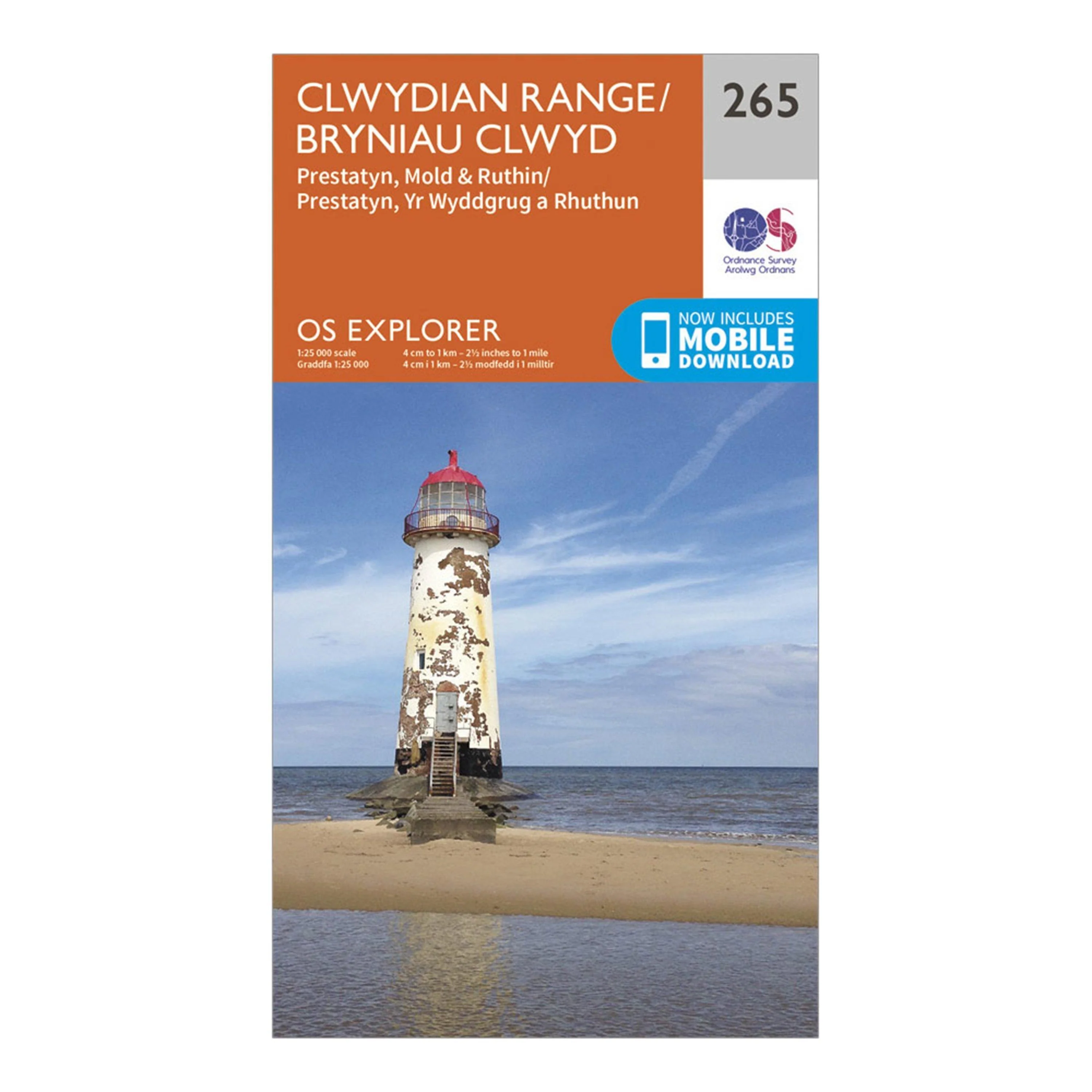 Explorer 265 Clwydian Range, Prestatyn, Mold & Ruthin Map With Digital Version - Image 4
