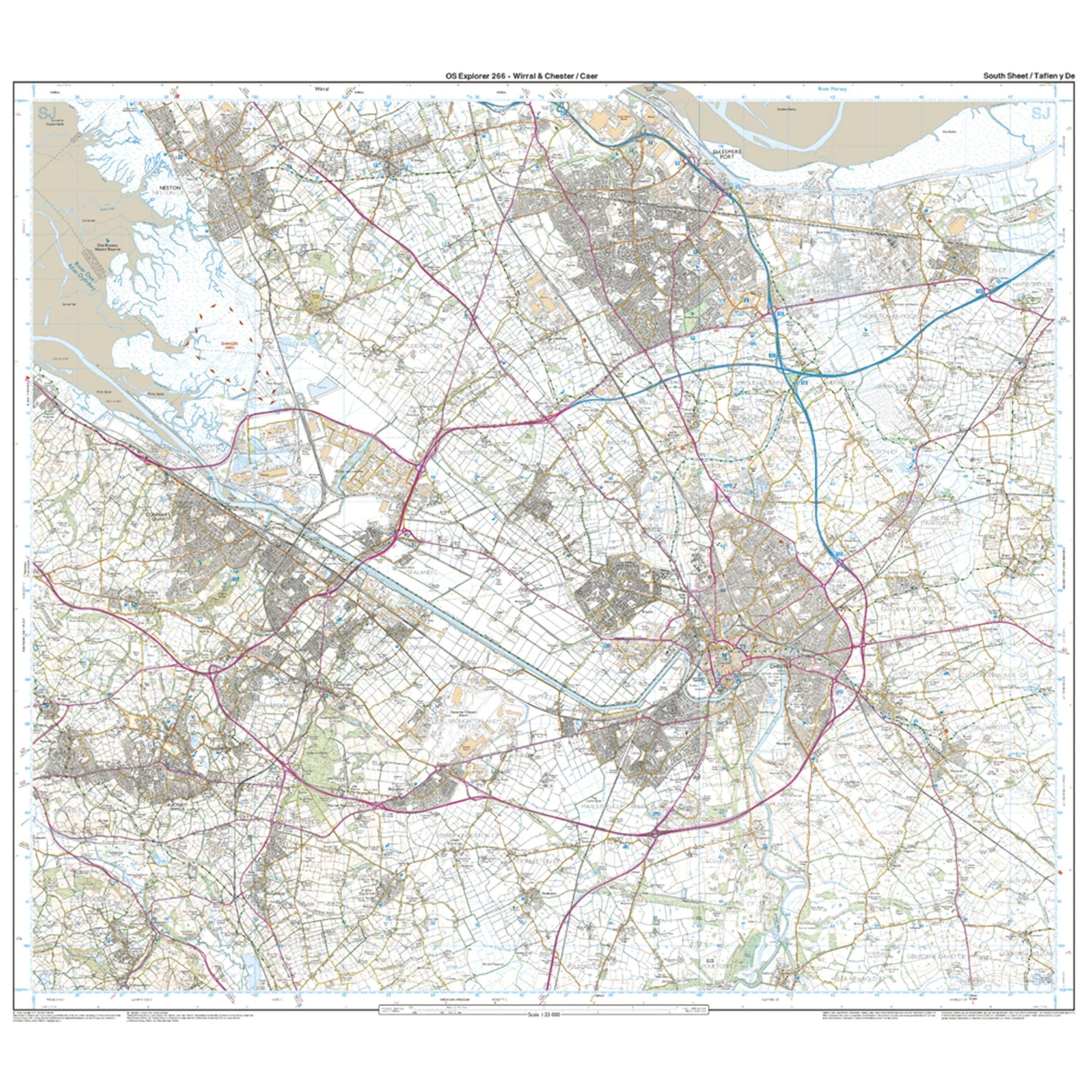 Explorer 266 Wirral & Chester Map With Digital Version - Image 4