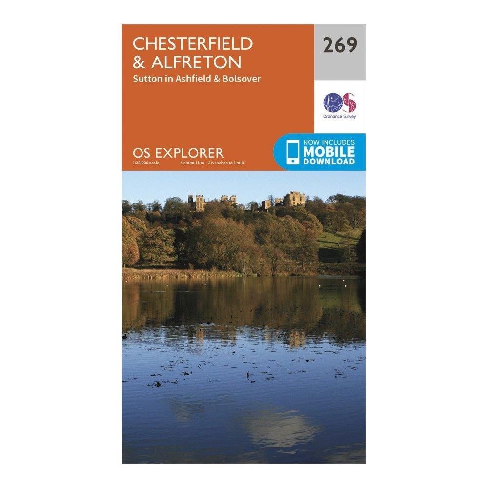 Explorer 269 Chesterfield & Alfreton Map With Digital Version - Image 4