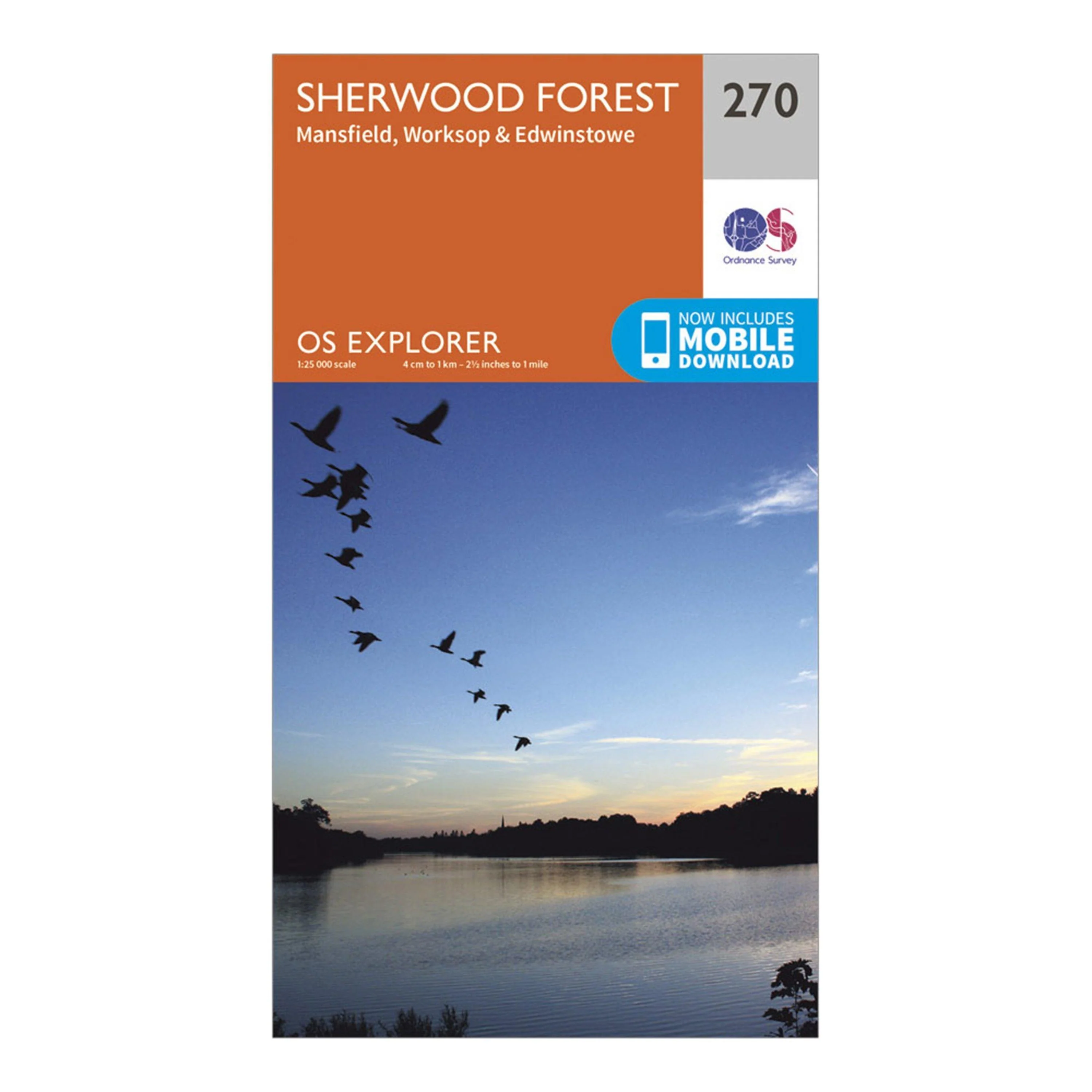 Explorer 270 Sherwood Forest Map With Digital Version - Image 4