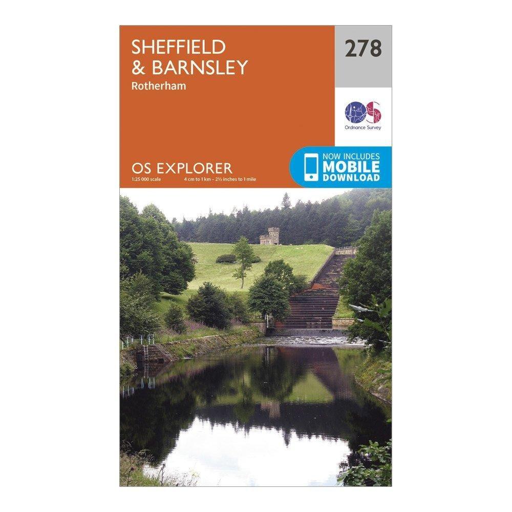 Explorer 278 Sheffield & Barnsley Map With Digital Version - Image 5