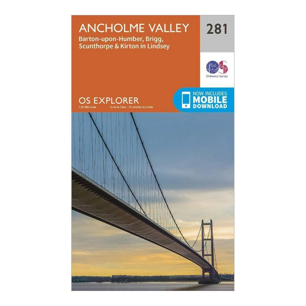 Explorer 281 Ancholme Valley Map With Digital Version - Image 5
