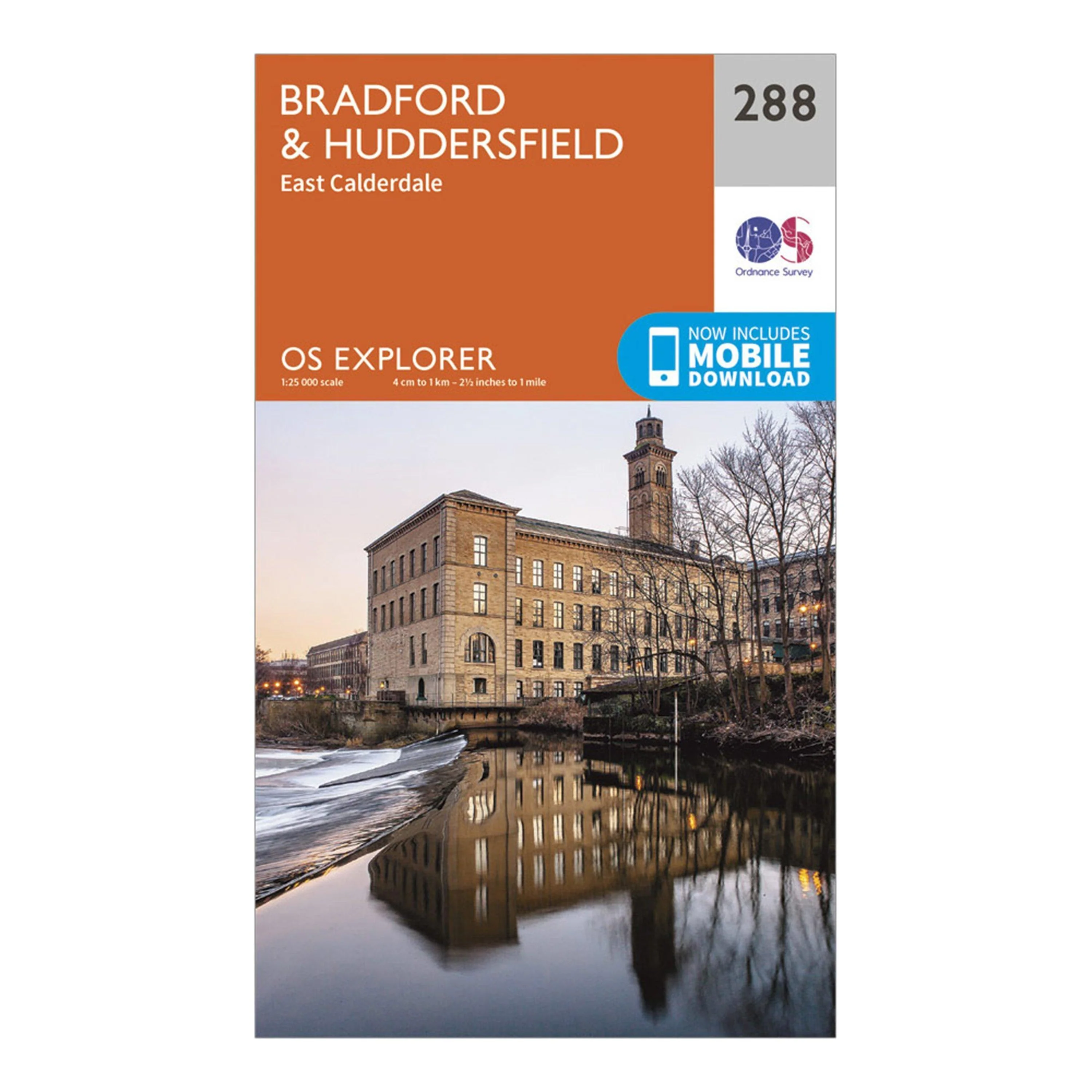 Explorer 288 Bradford & Huddersfield Map With Digital Version - Image 5