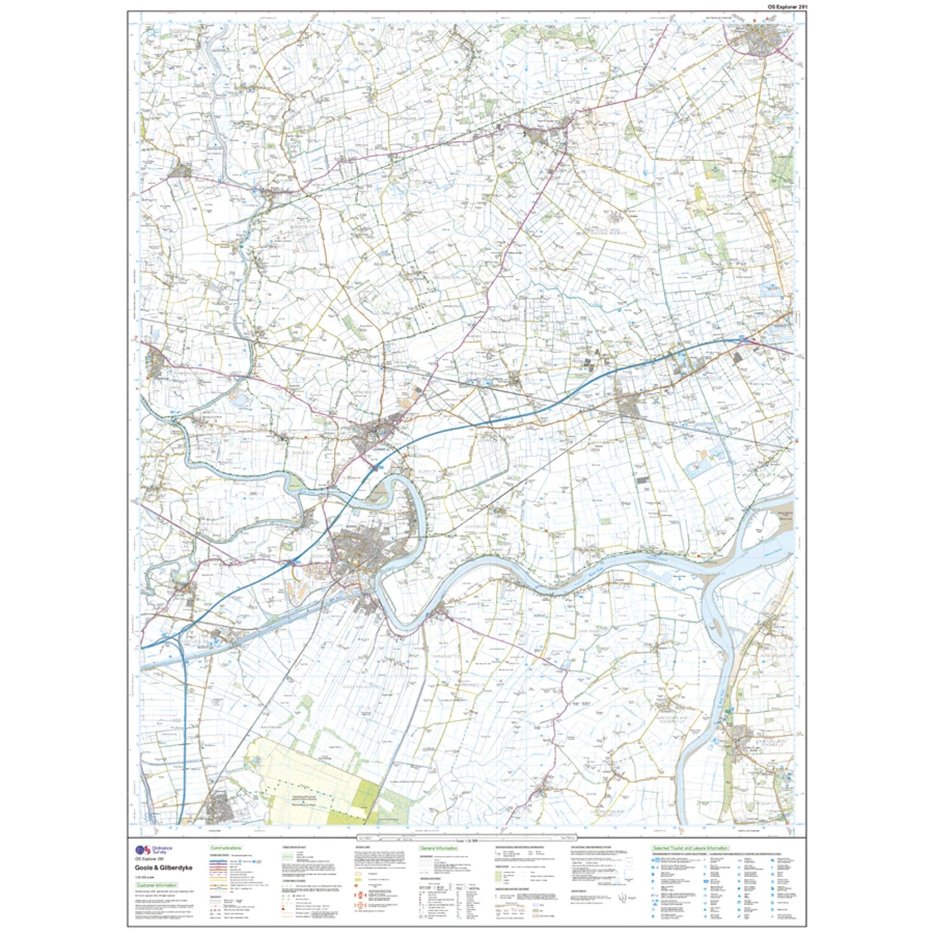 Explorer 291 Goole & Gilberdyke Map With Digital Version - Image 3