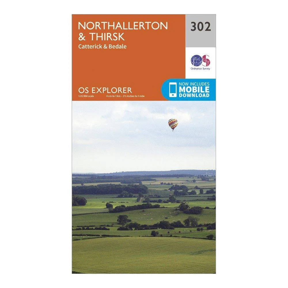 Explorer 302 Northallerton & Thirsk Map With Digital Version - Image 4