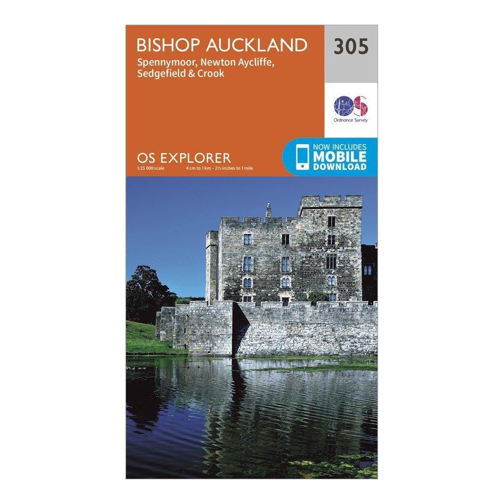 Explorer 305 Bishop Auckland Map With Digital Version - Image 4