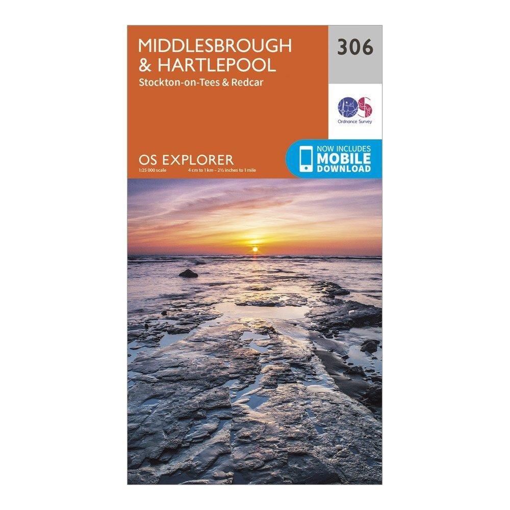 Explorer 306 Middlesbrough & Hartlepool Map With Digital Version - Image 4