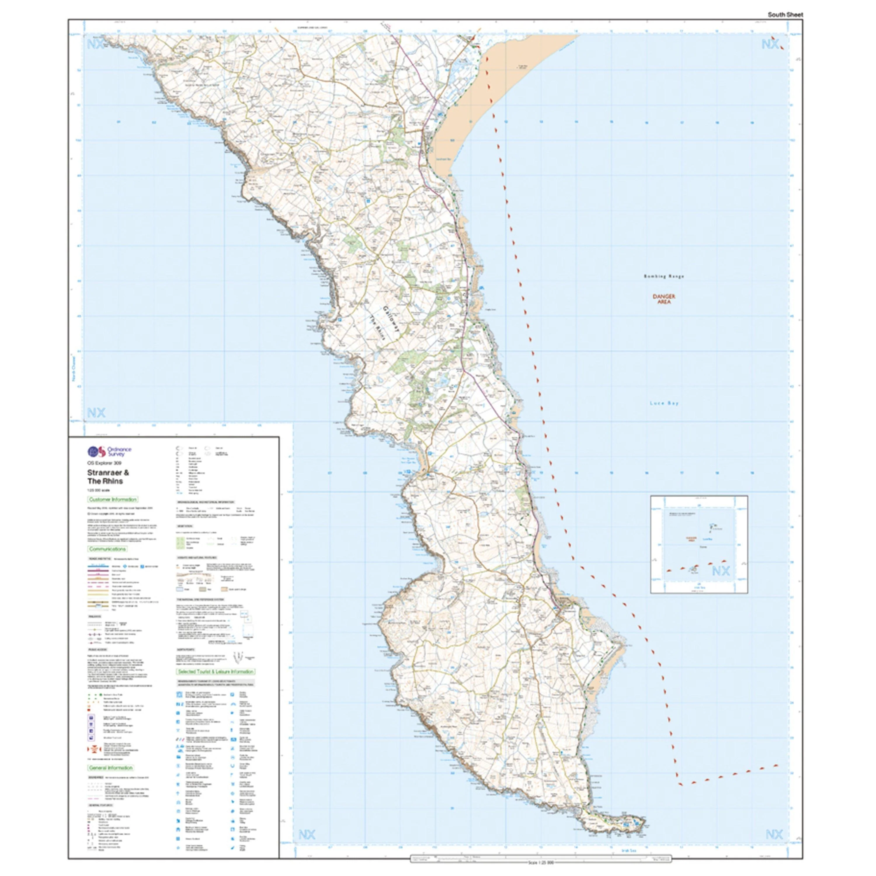 Explorer 309 Stranrear & The Rhins Map With Digital Version - Image 4