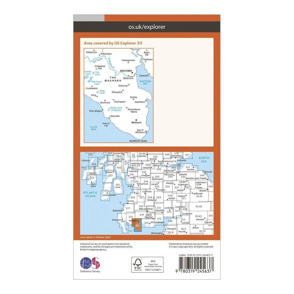 Explorer 311 Wigtown, Whithorn & The Machars Map With Digital Version - Image 2