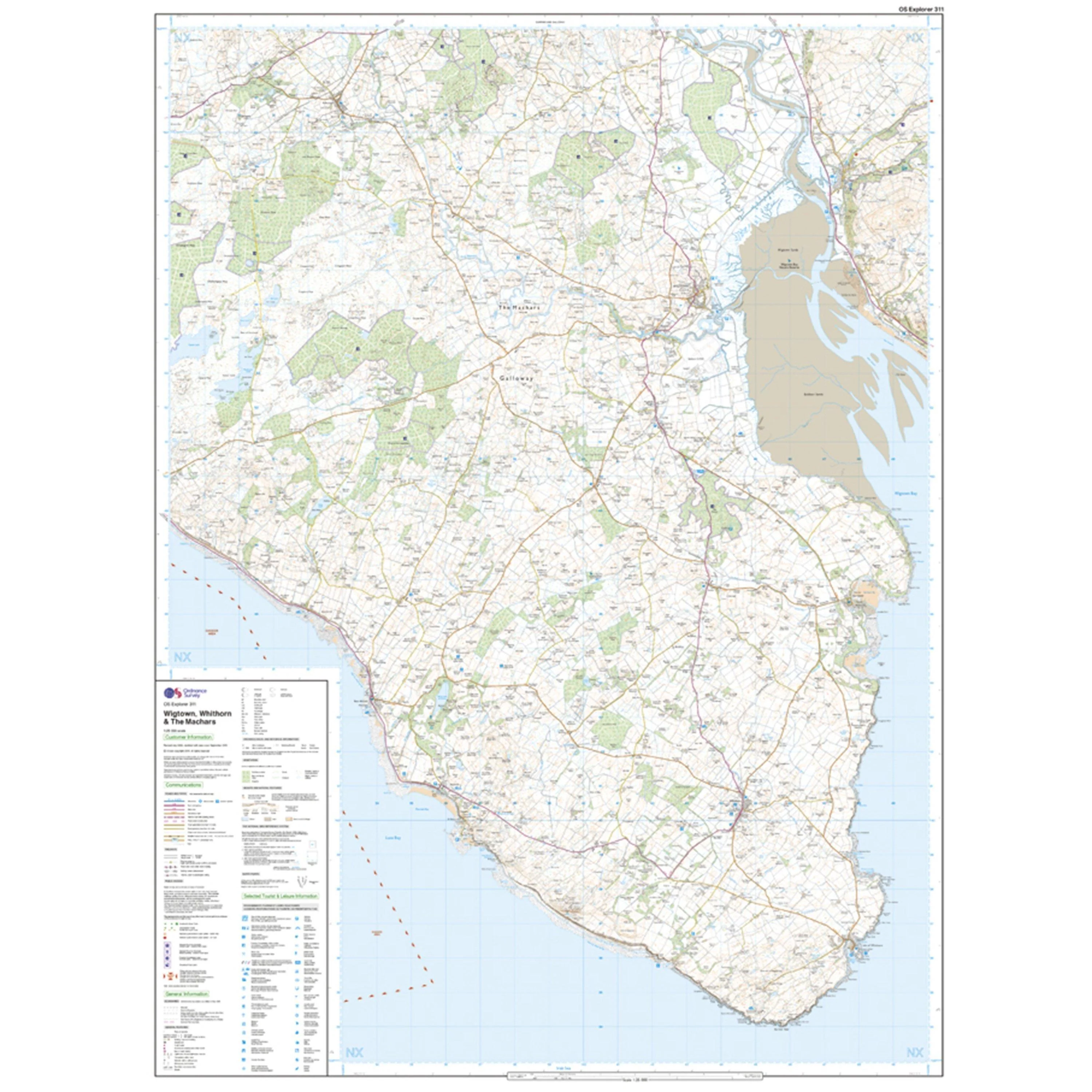 Explorer 311 Wigtown, Whithorn & The Machars Map With Digital Version - Image 3