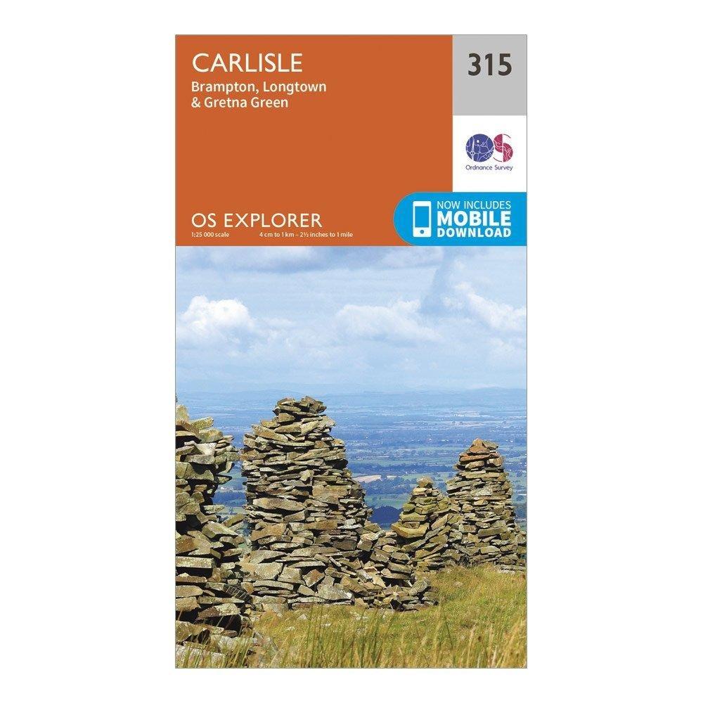 Explorer 315 Carlisle Map With Digital Version - Image 3