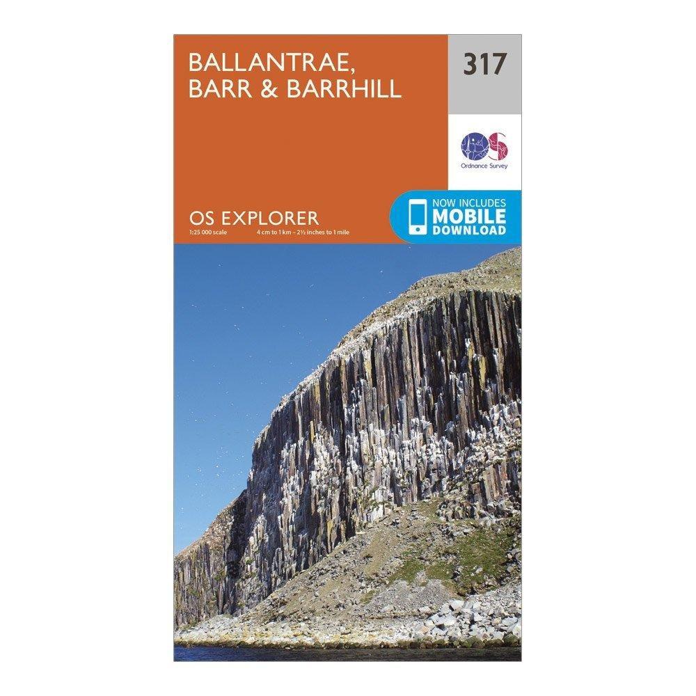 Explorer 317 Ballantrae Barr  Barrhill Map With Digital Version - Image 4