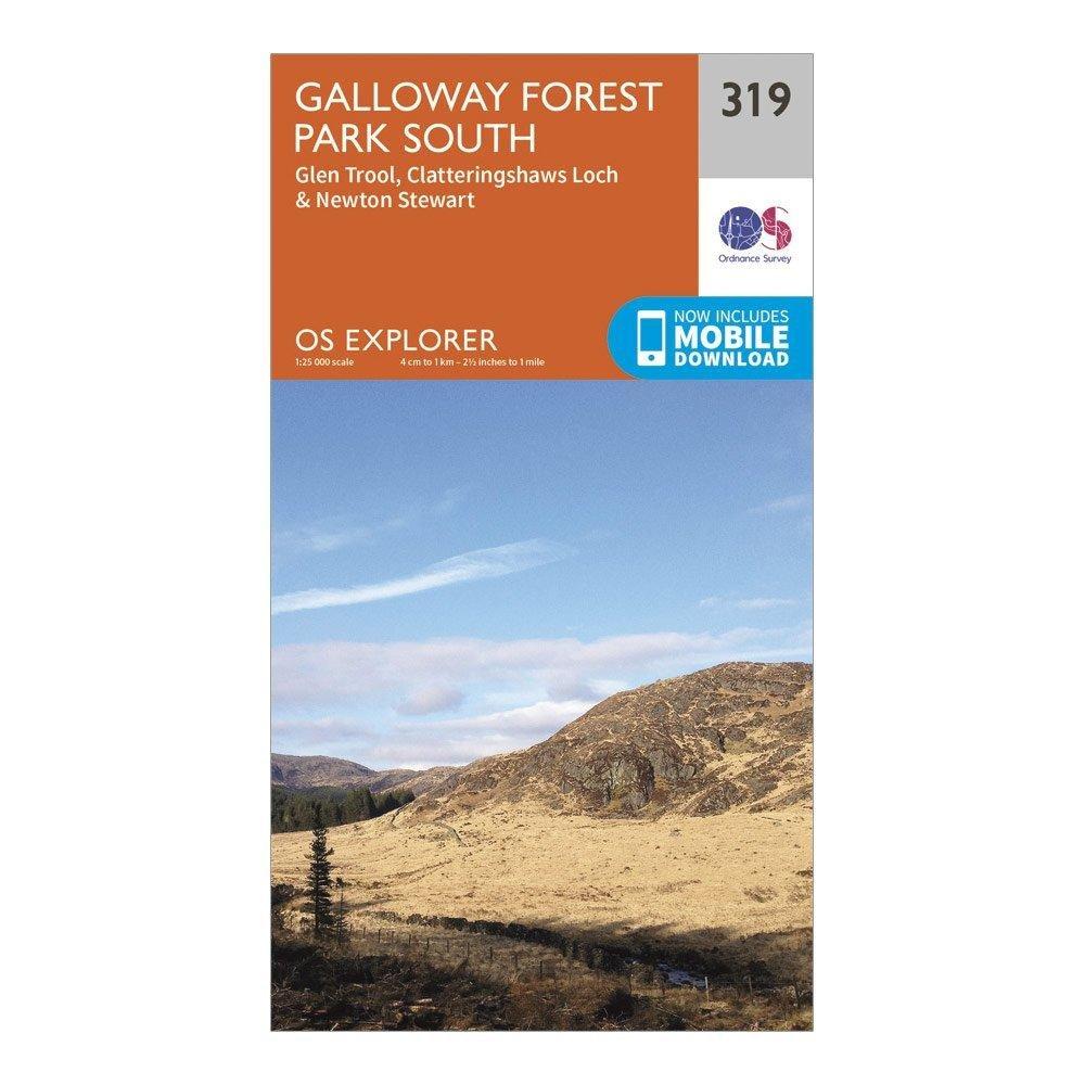 Explorer 319 Galloway Forest Park South Map With Digital Version - Image 4