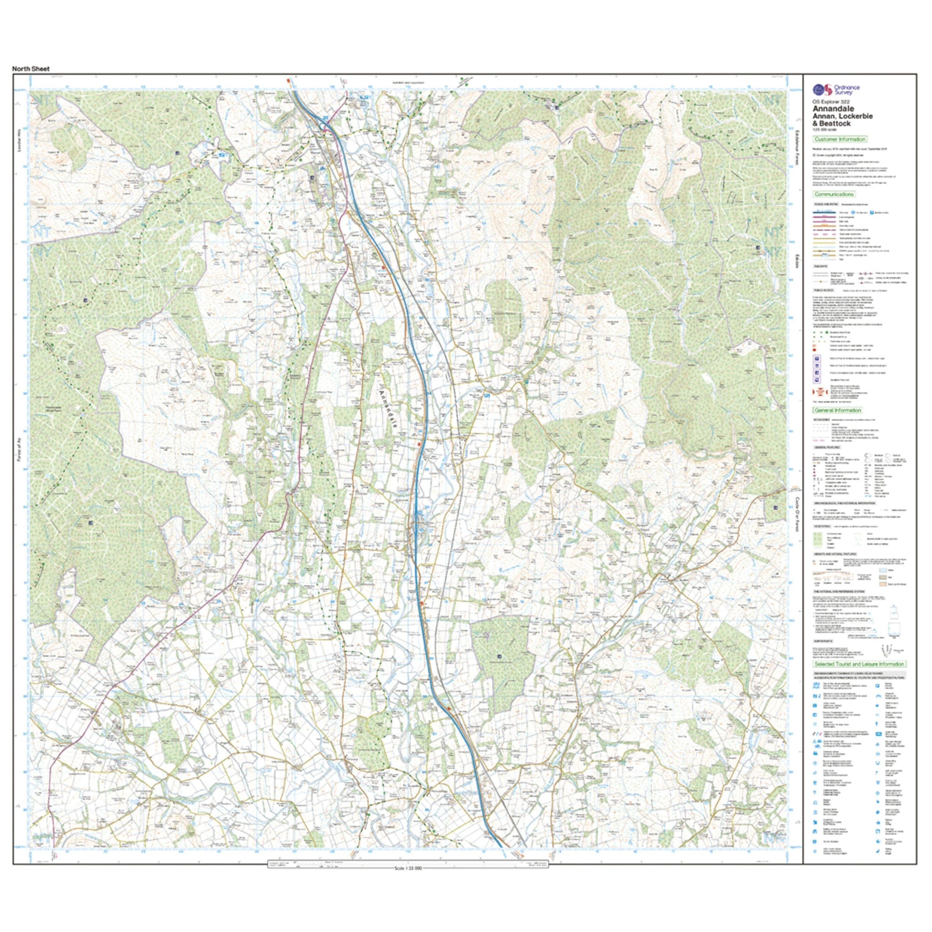 Explorer 322 Annandale Map With Digital Version - Image 3