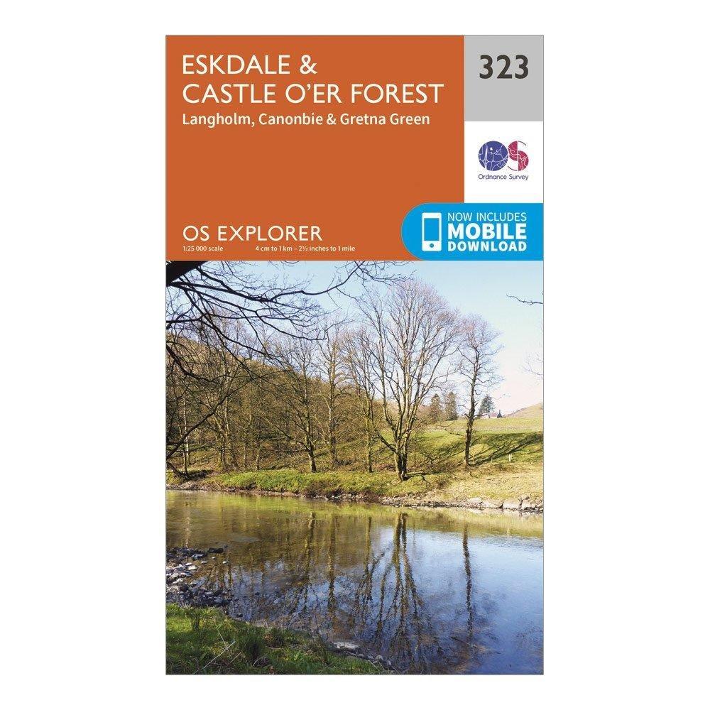 Explorer 323 Eskdale & Castle O'er Forest Map With Digital Version - Image 5
