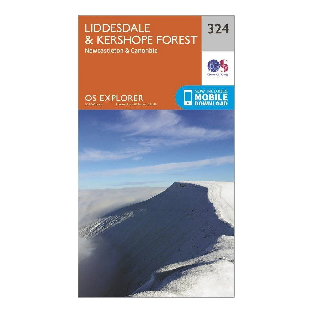 Explorer 324 Liddesdale & Kershope Forest Map With Digital Version - Image 4