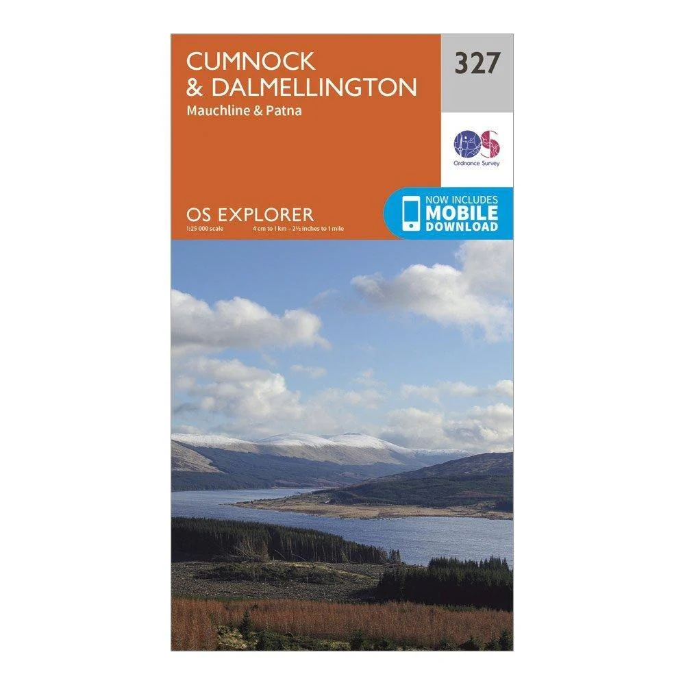 Explorer 327 Cumnock & Dalmellington Map With Digital Version - Image 4