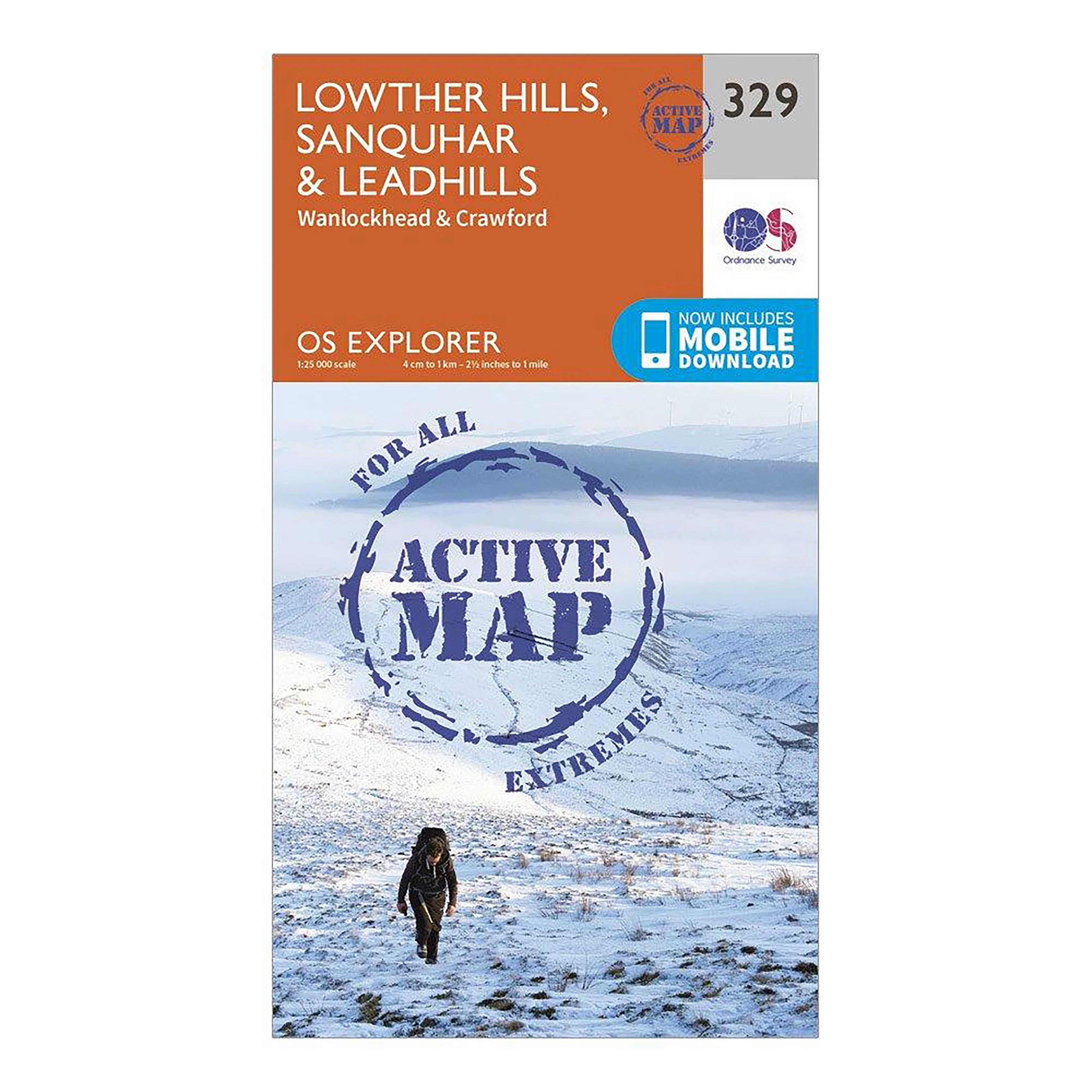Explorer 329 Lowther Hills, Sanquhar & Leadhills Map With Digital Version - Image 4