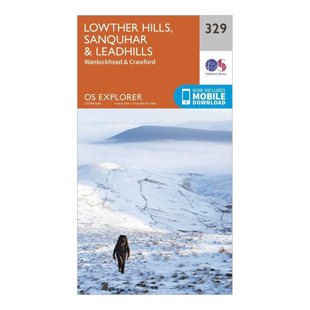 Explorer 329 Lowther Hills, Sanquhar & Leadhills Map With Digital Version - Image 4