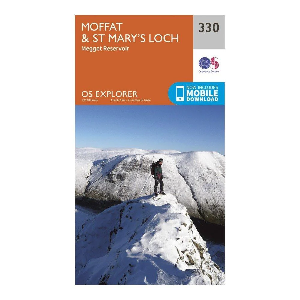 Explorer 330 Moffat  St Marys Loch Map With Digital Version - Image 4