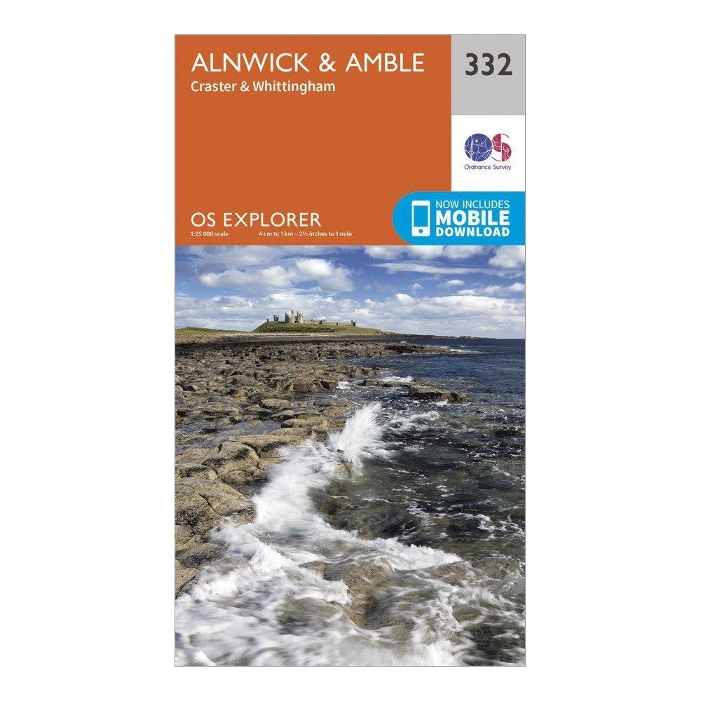 Explorer 332 Alnwick & Amble Map With Digital Version - Image 4