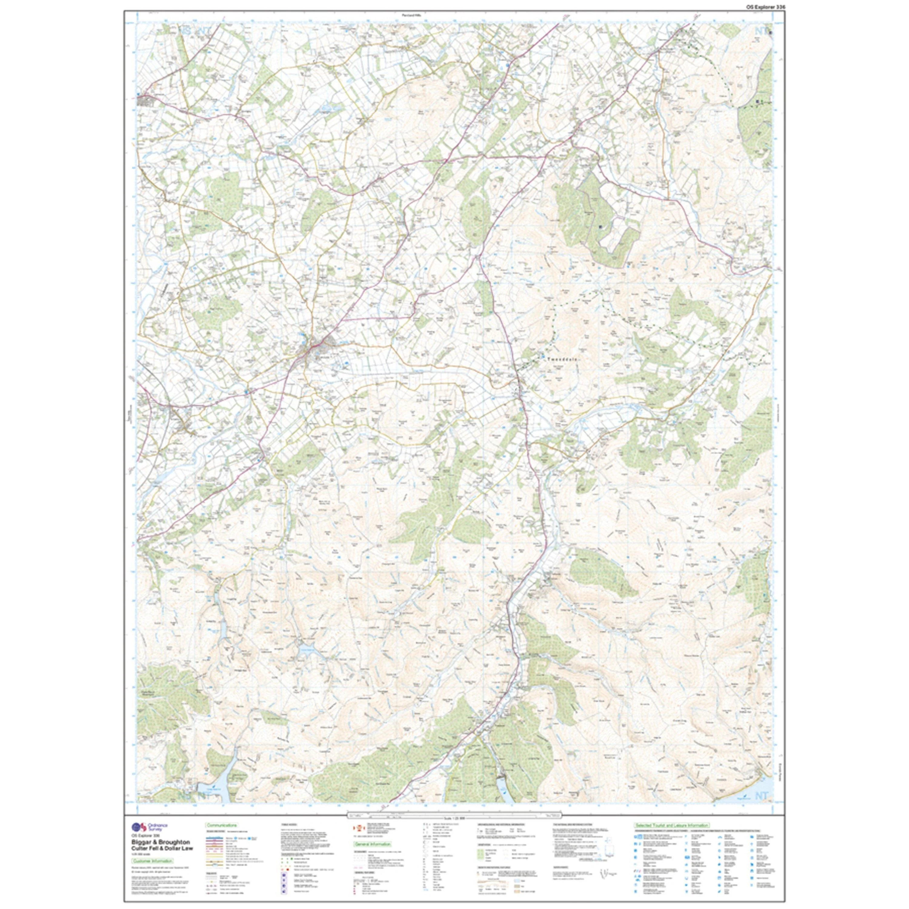 Explorer 336 Biggar & Broughton Map With Digital Version - Image 3