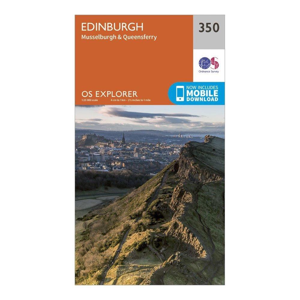 Explorer 350 Edinburgh Map With Digital Version - Image 4