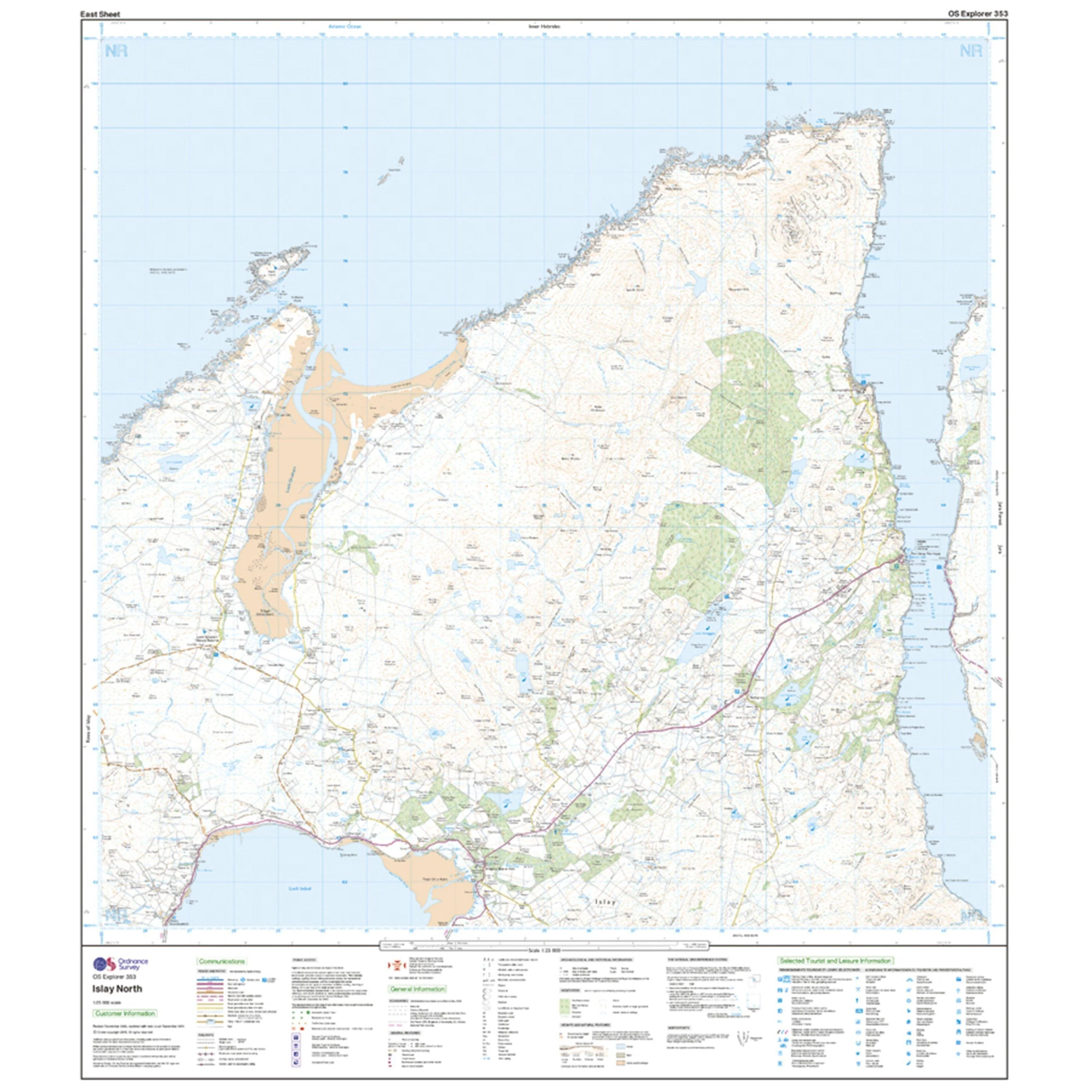Explorer 353 Islay North Map With Digital Version - Image 3