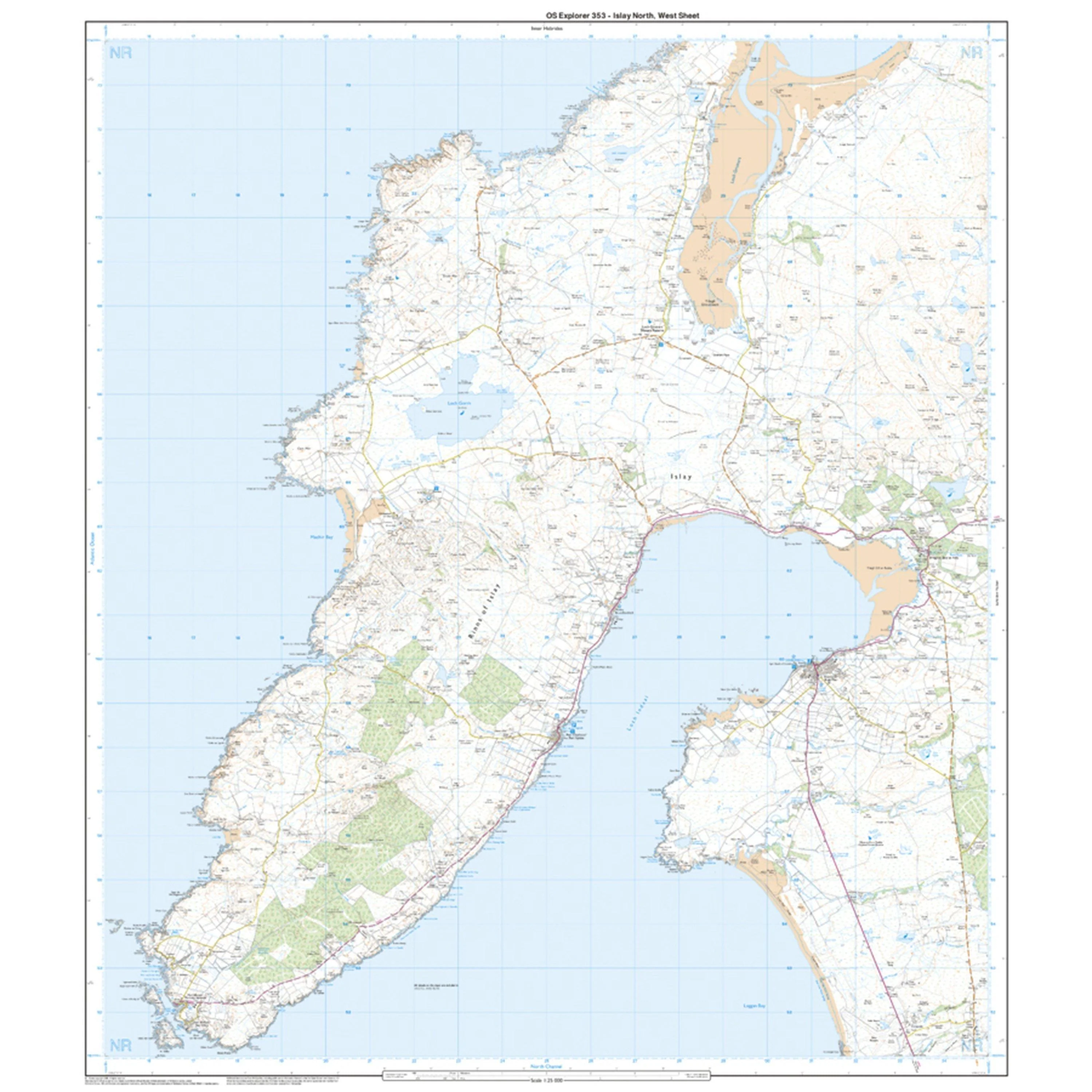 Explorer 353 Islay North Map With Digital Version - Image 4