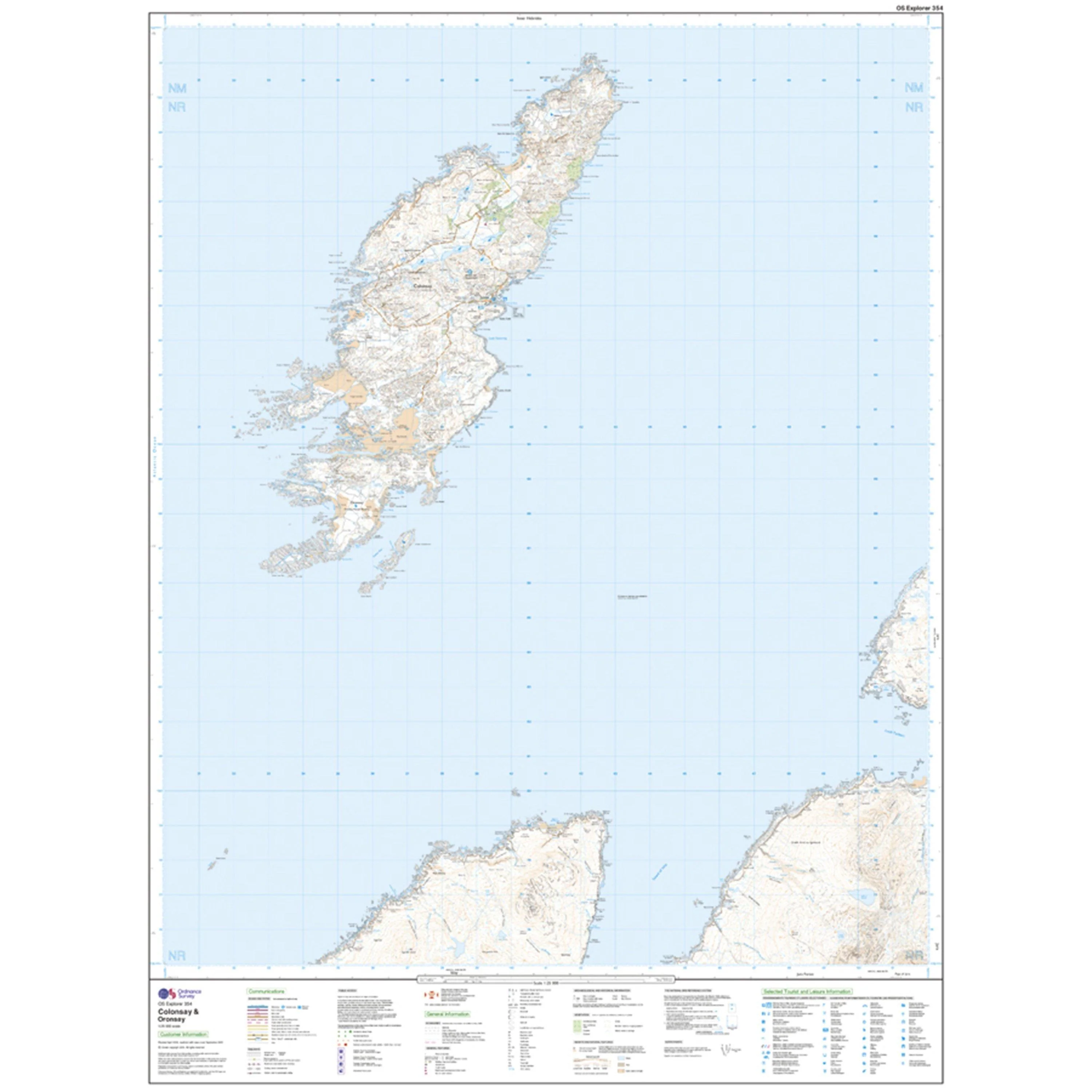 Explorer 354 Colonsay & Oronsay Map With Digital Version - Image 3