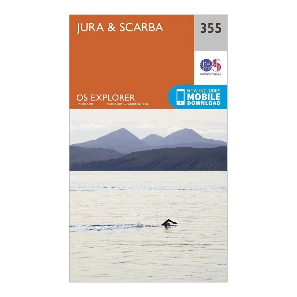 Explorer 355 Jura & Scarba Map With Digital Version - Image 5