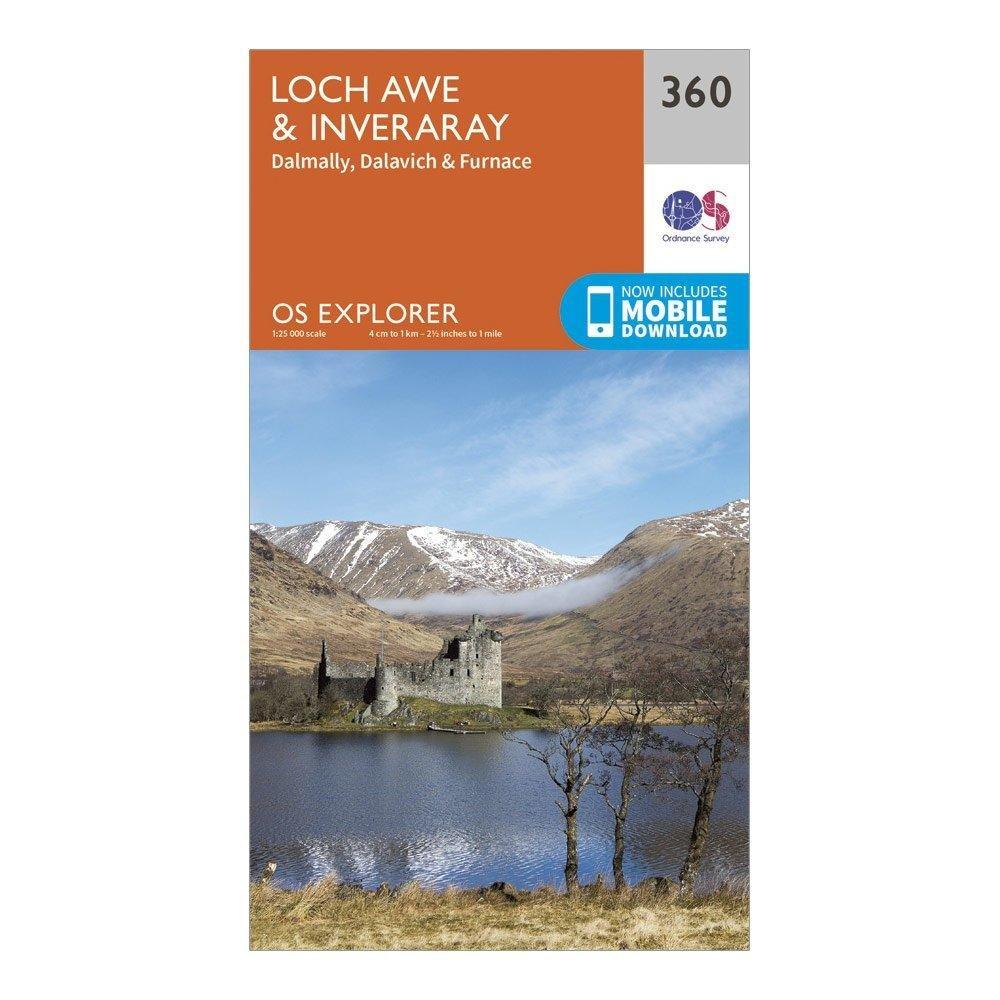 Explorer 360 Loch Awe & Inverarary Map With Digital Version - Image 5