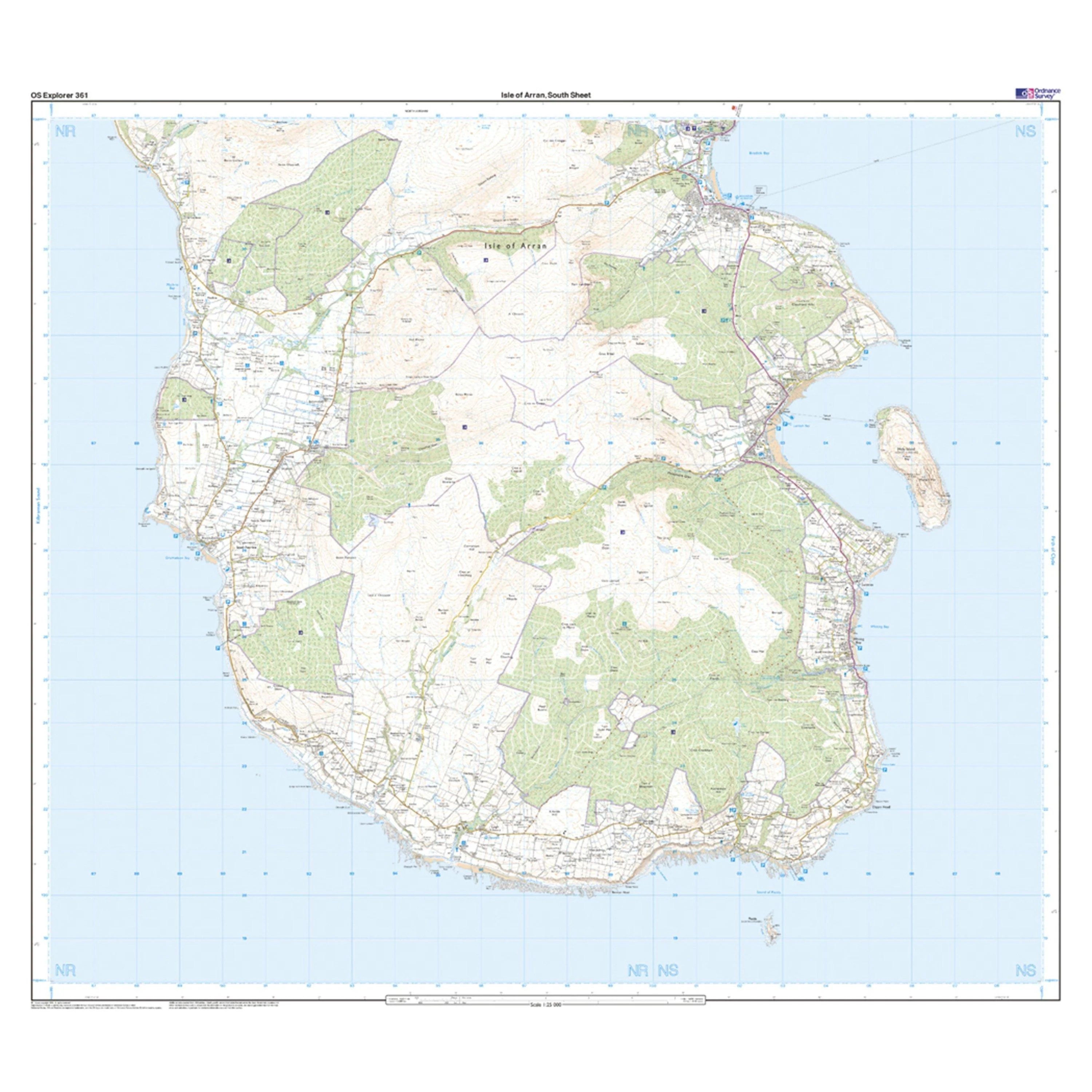 Explorer 361 Isle of Arran Map With Digital Version - Image 4