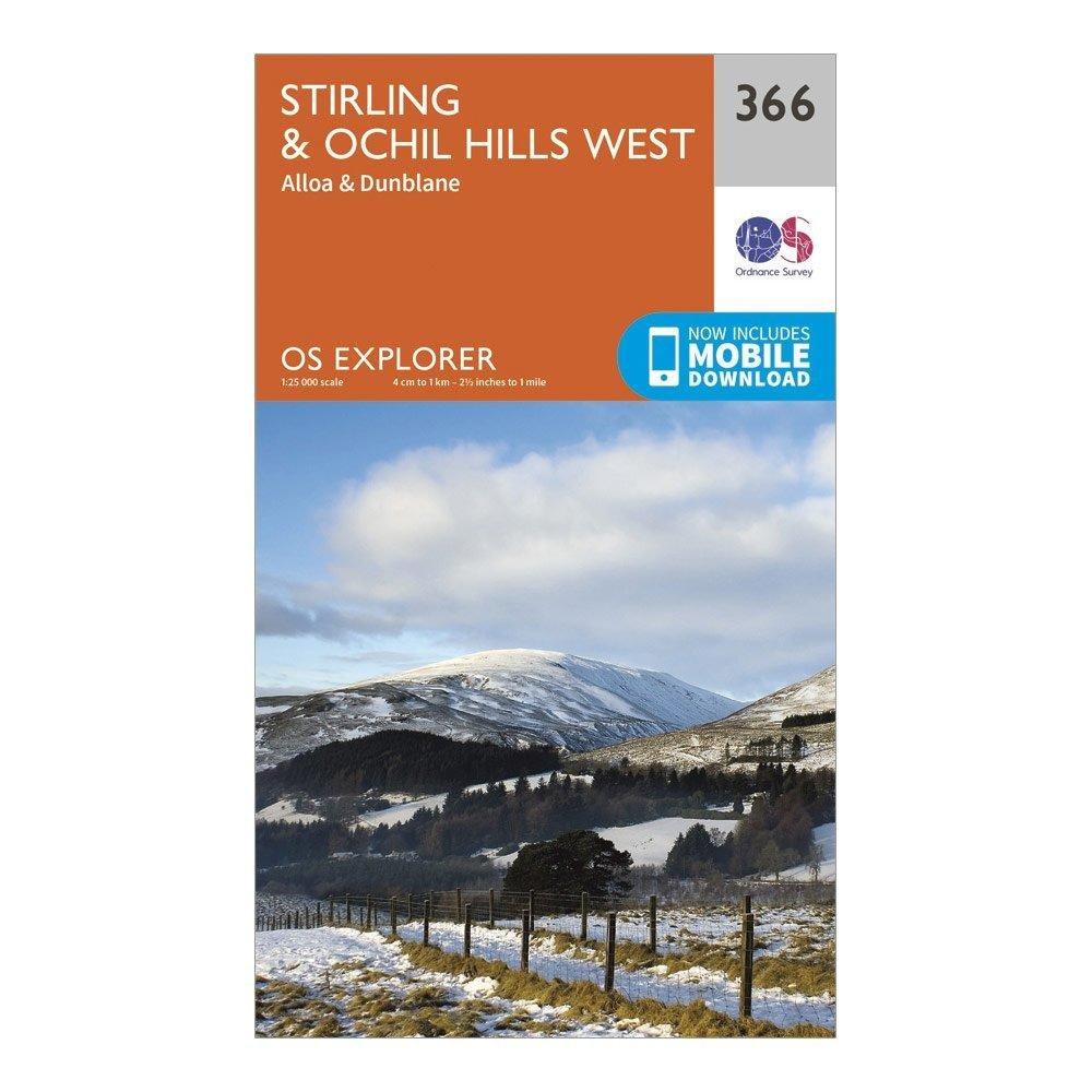 Explorer 366 Stirling & Ochil Hills Map With Digital Version - Image 5