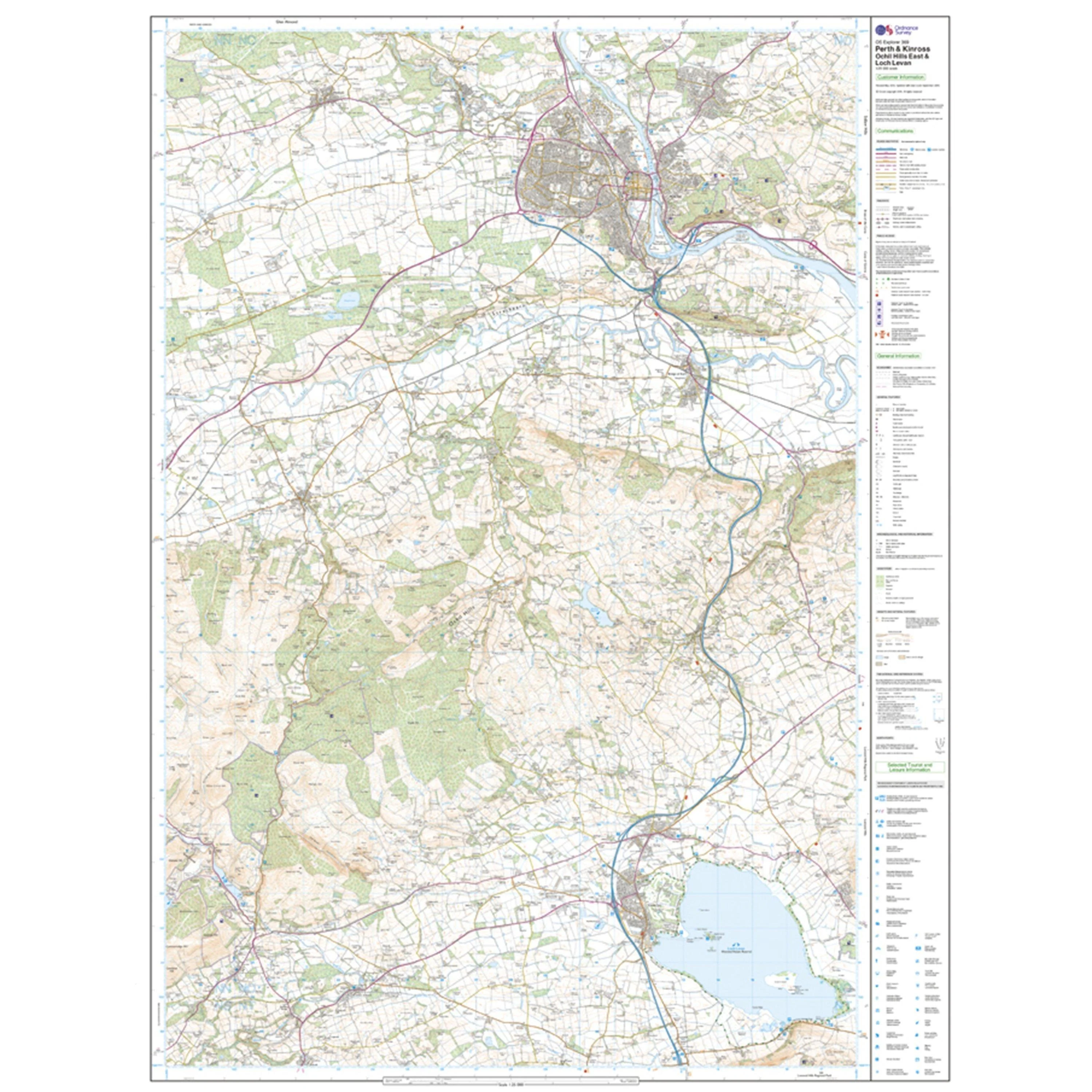 Explorer 369 Perth & Kinross Map With Digital Version - Image 3