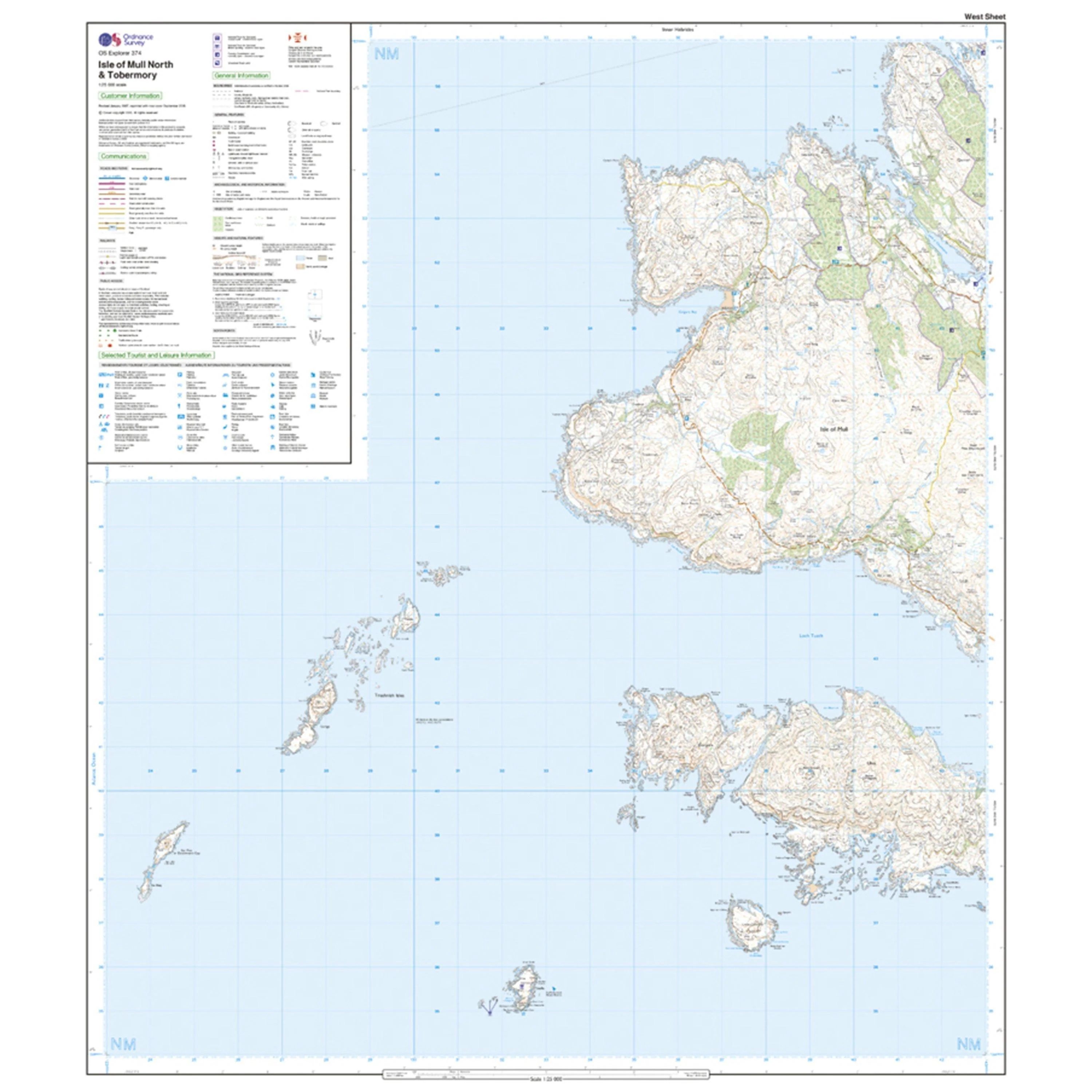 Explorer 374 Isle of Mull North & Tobermory Map With Digital Version - Image 3