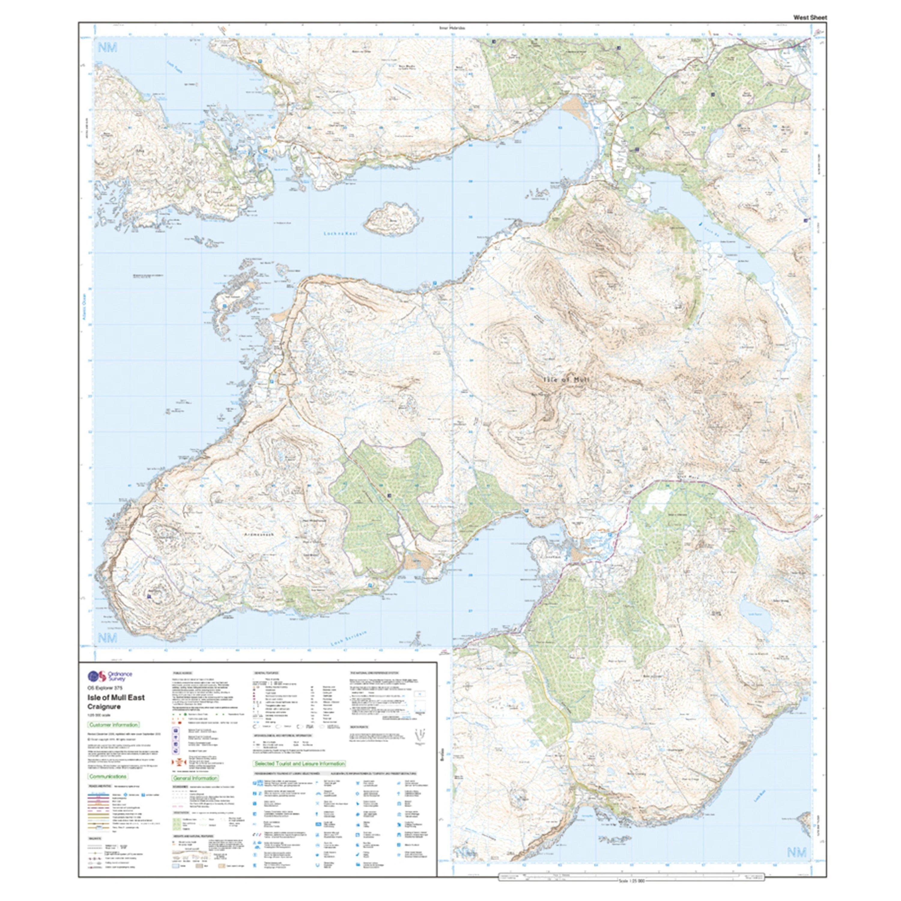 Explorer 375 Isle of Mull East Map With Digital Version - Image 4