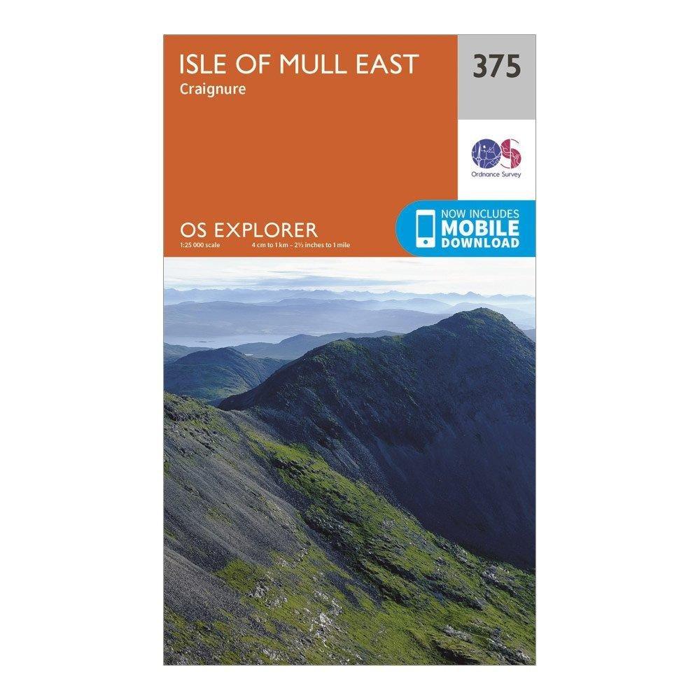 Explorer 375 Isle of Mull East Map With Digital Version - Image 5