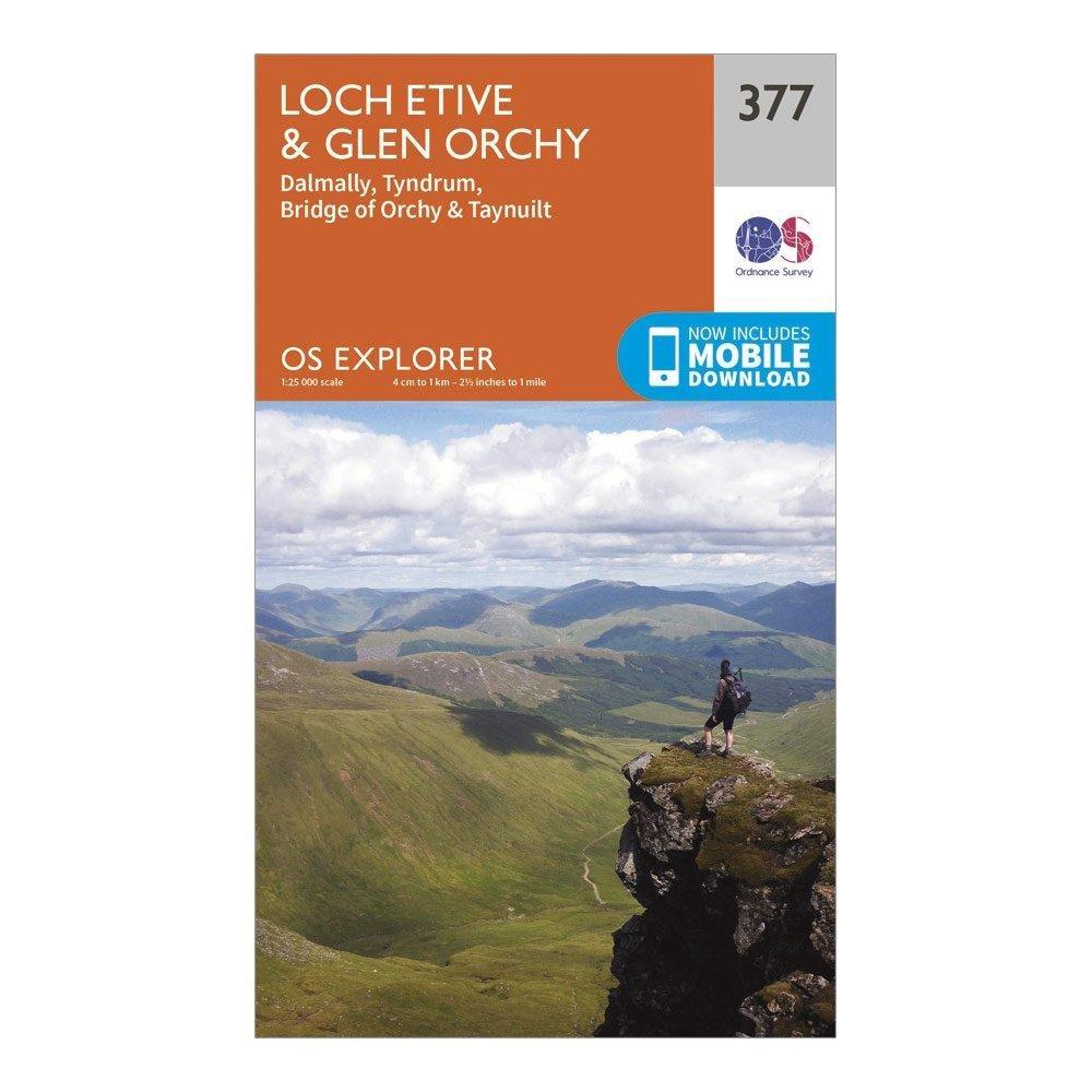 Explorer 377 Loch Etive & Glen Orchy Map With Digital Version - Image 5