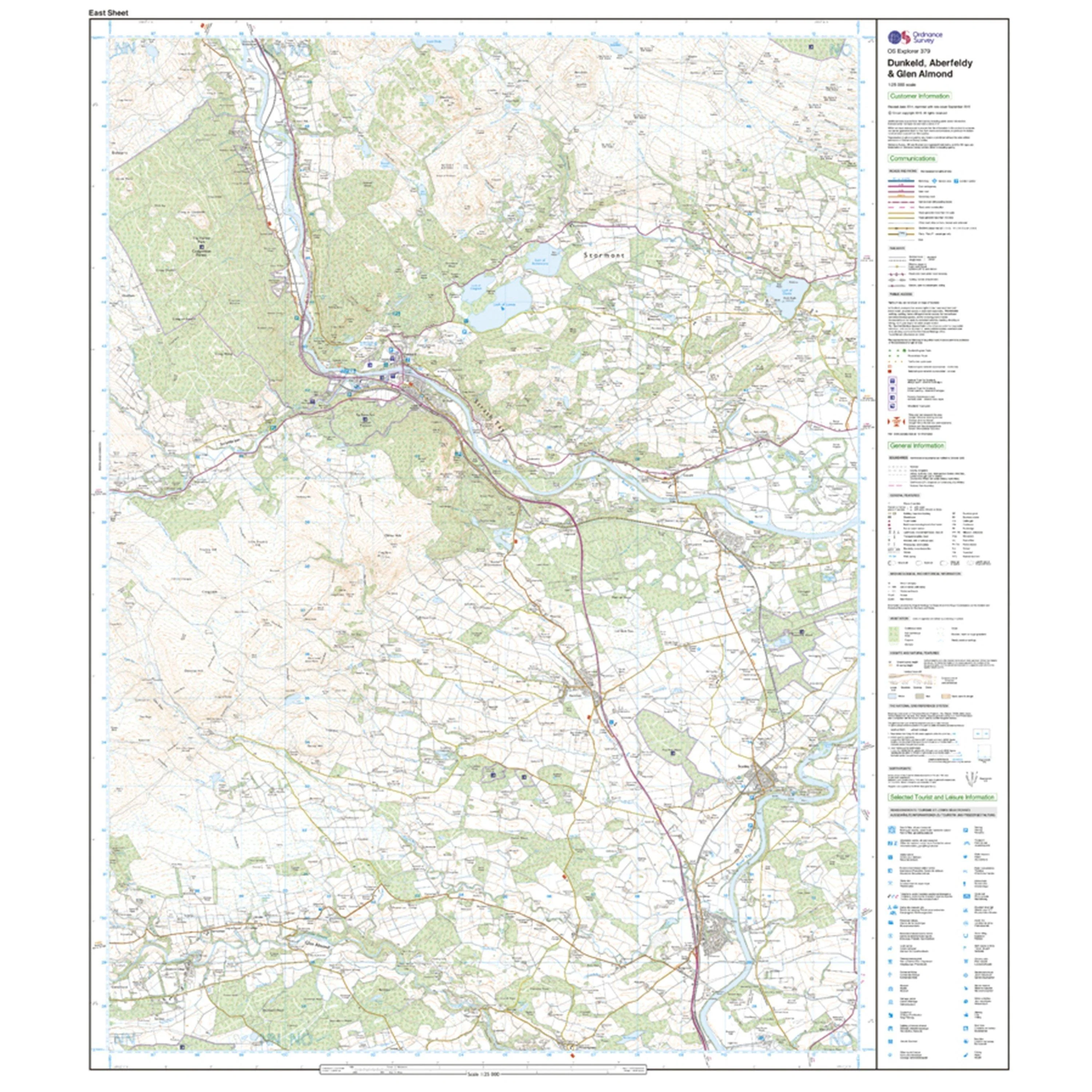 Explorer 379 Dunkeld, Aberfeldy & Glen Almond Map With Digital Version - Image 3