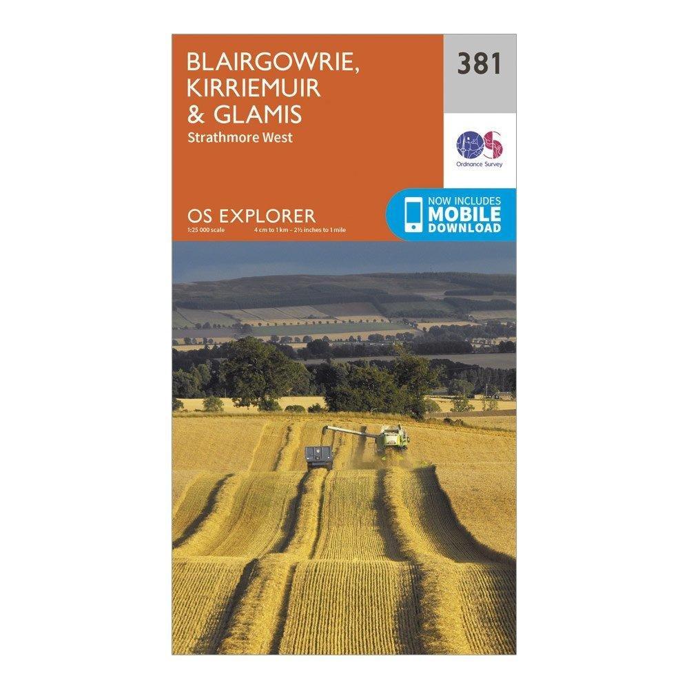 Explorer 381 Blairgowrie, Kirriemuir & Glamis Map With Digital Version - Image 4