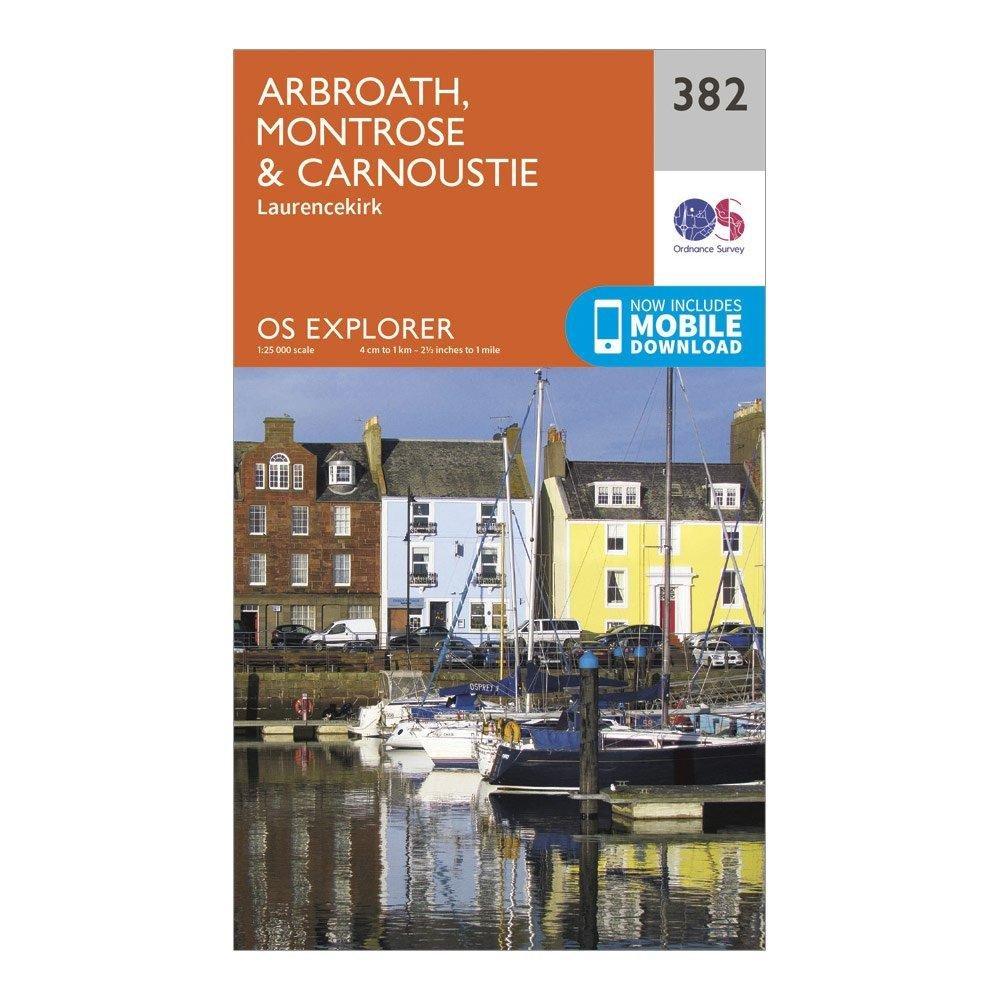 Explorer 382 Arbroath, Montrose & Carnoustie Map With Digital Version - Image 5