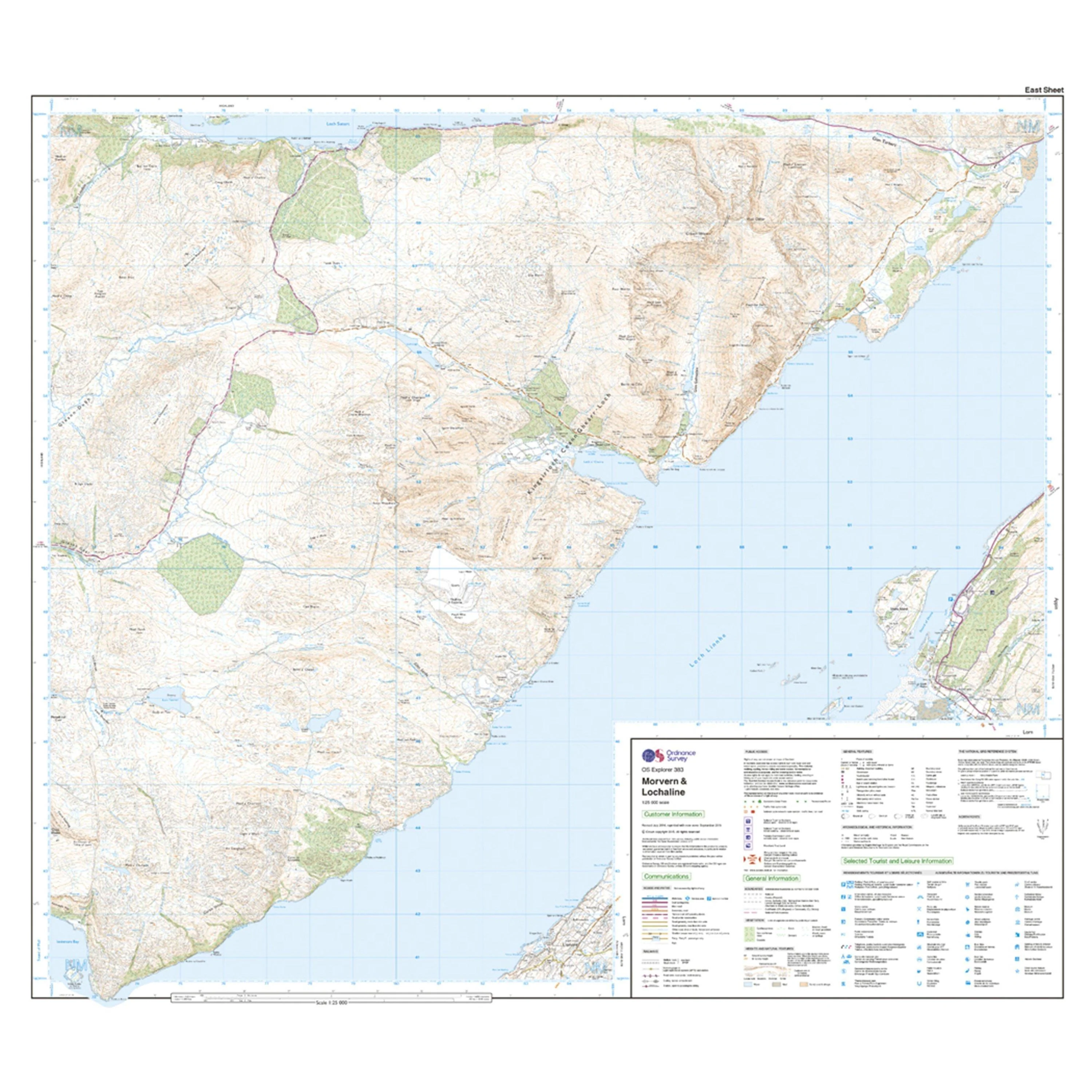 Explorer 383 Movern & Lochaline Map With Digital Version - Image 3