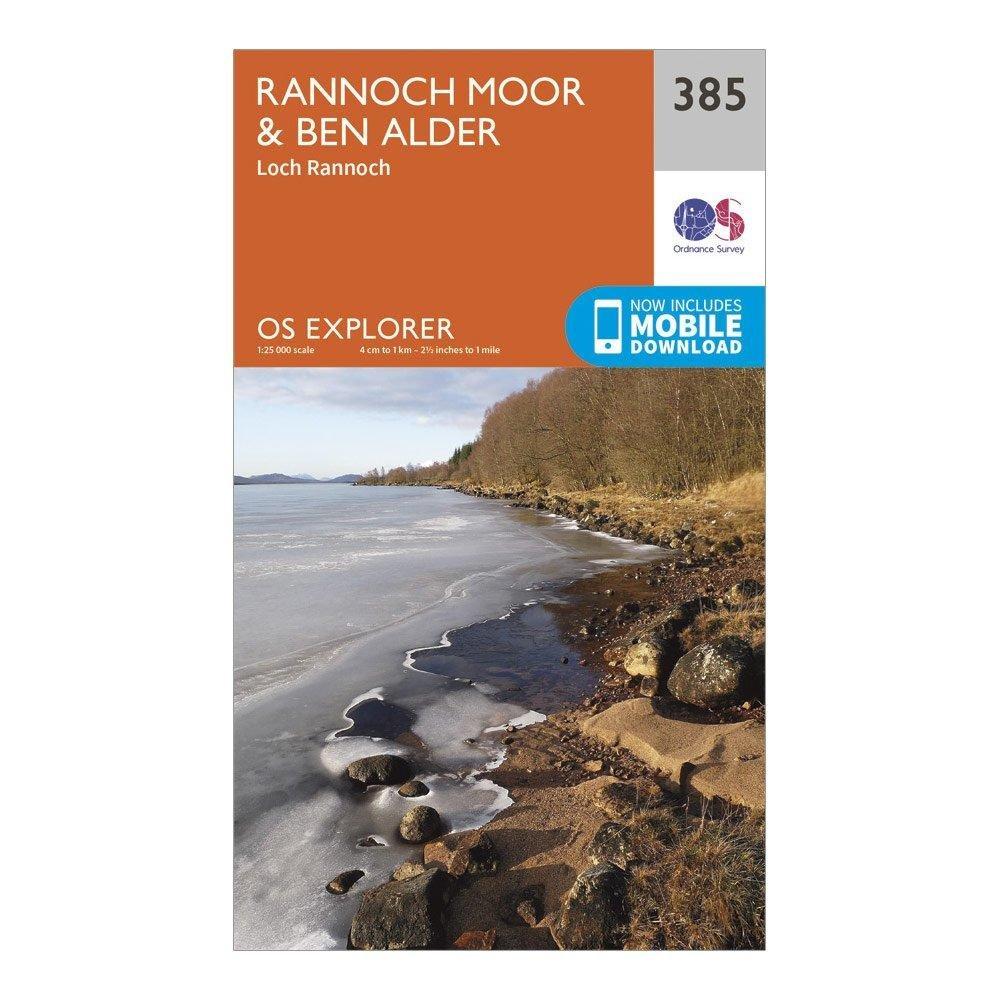 Explorer 385 Rannoch Moor & Ben Alder Map With Digital Version - Image 5
