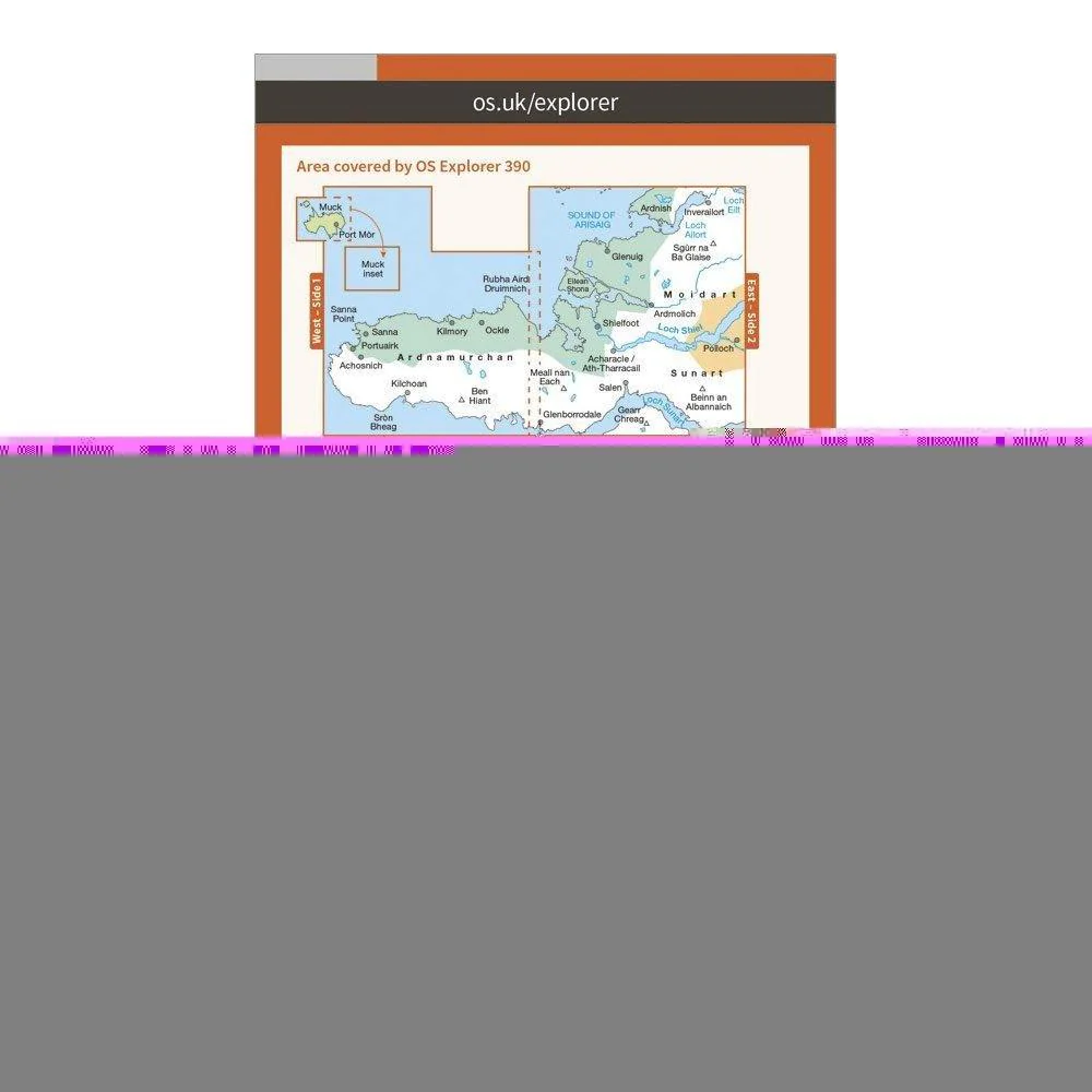 Explorer 390 Ardnamurchan Map With Digital Version - Image 2