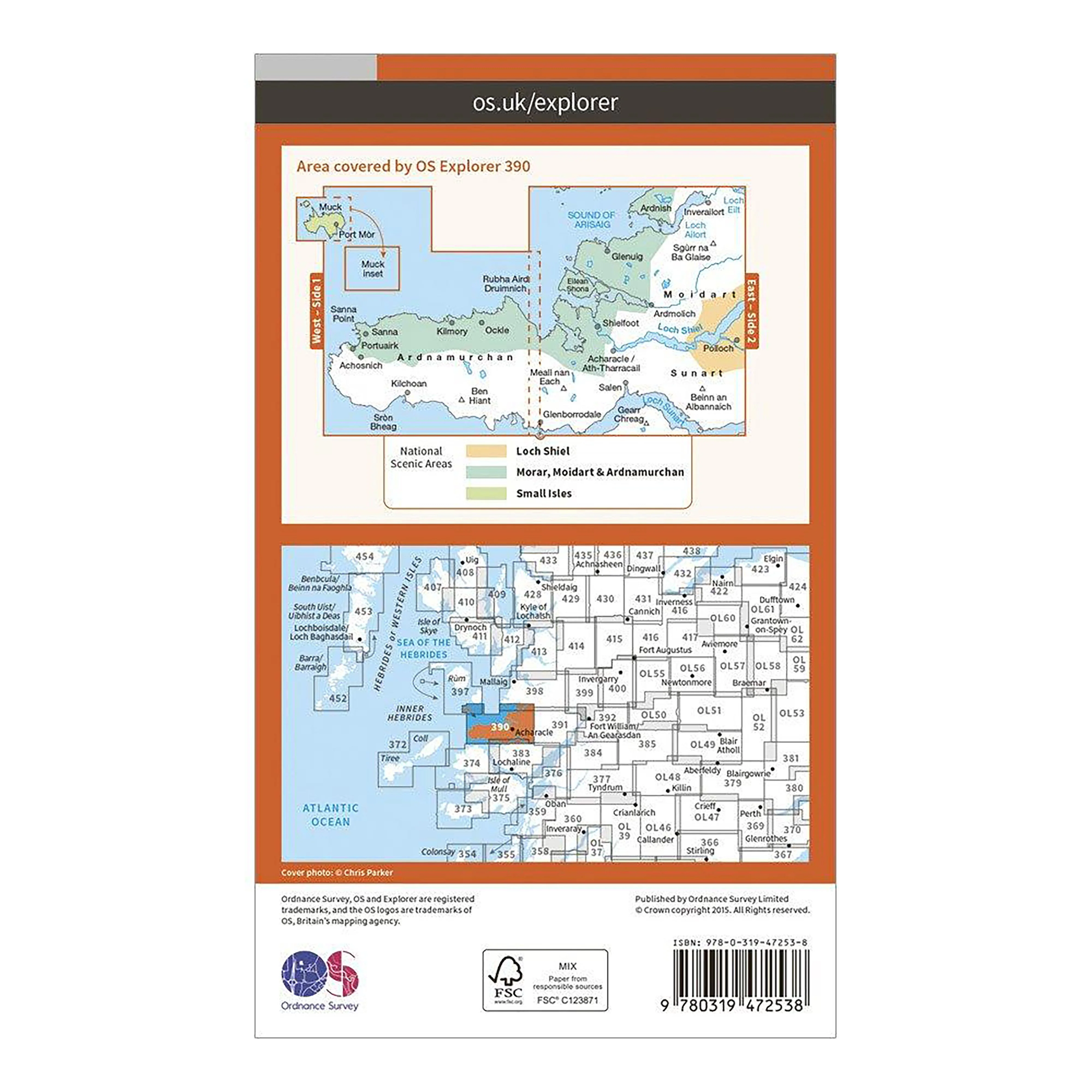 Explorer 390 Ardnamurchan Map With Digital Version - Image 2