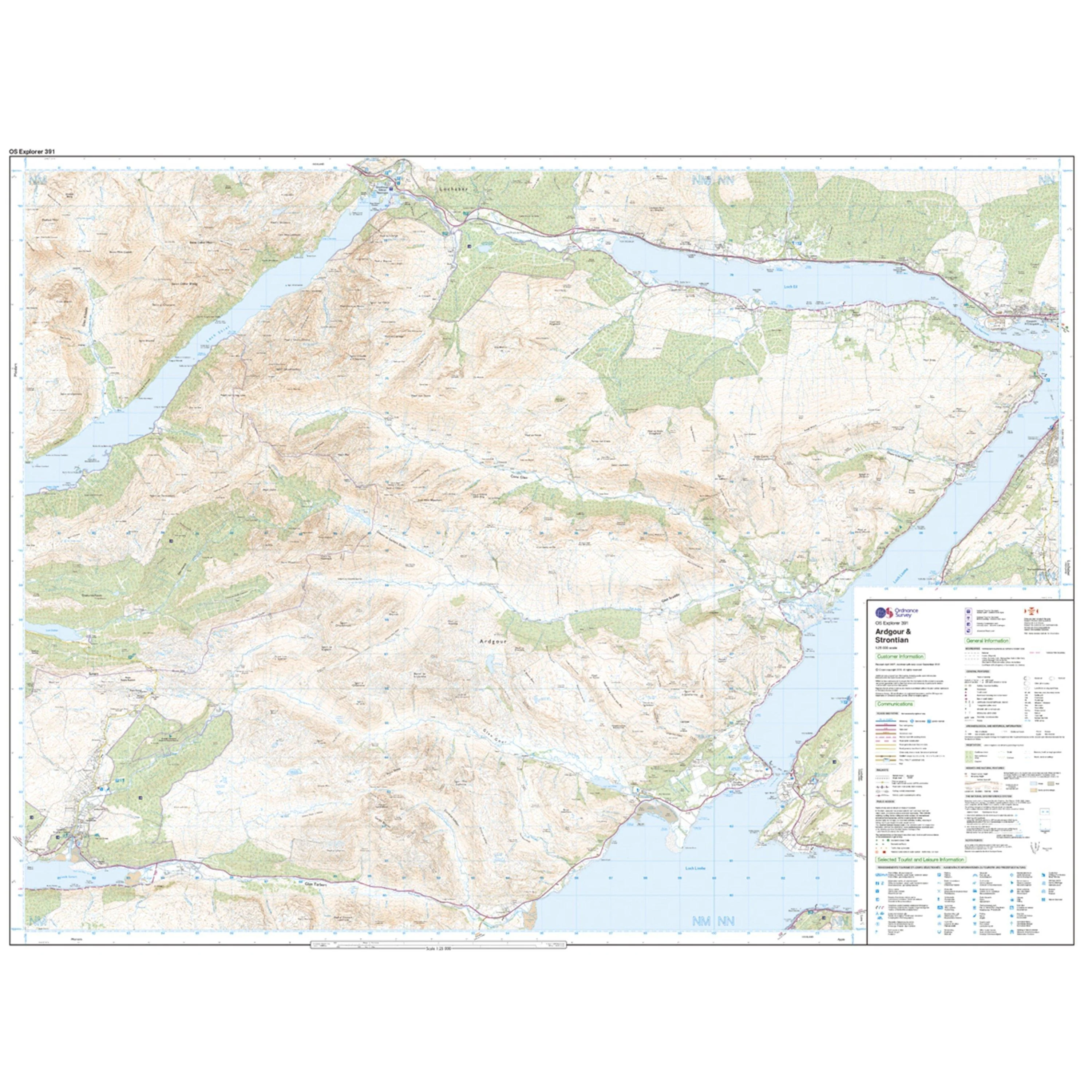 Explorer 391 Ardgour & Strontian Map With Digital Version - Image 3