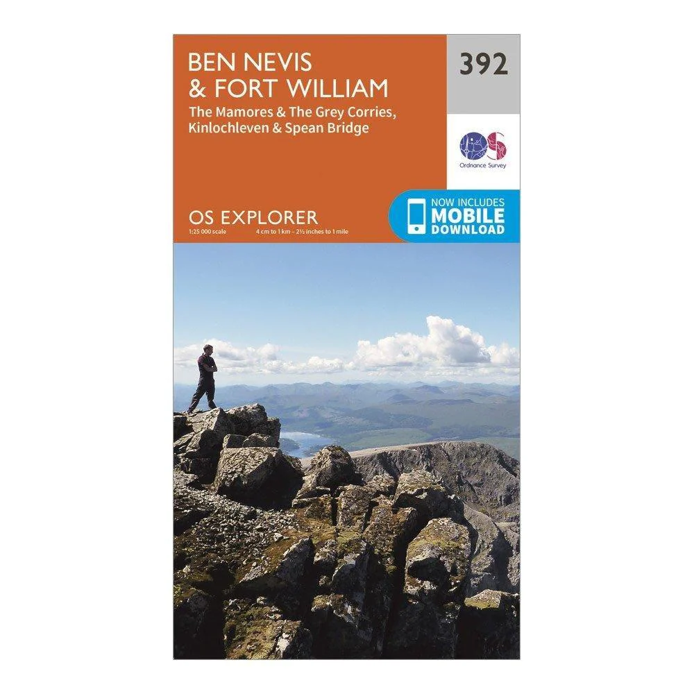 Explorer 392 Ben Nevis Map With Digital Version - Image 4