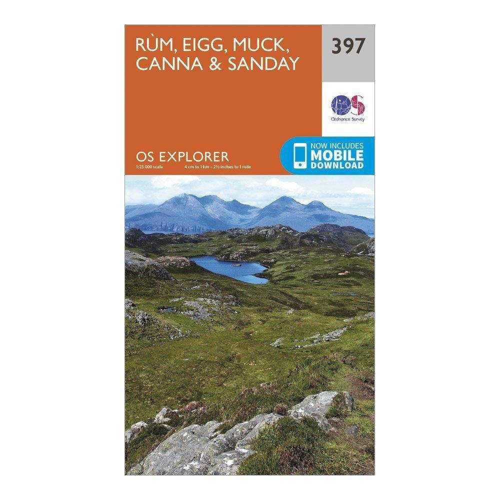 Explorer 397 Rum Eigg Muck Canna  Sanday Map With Digital Version - Image 4