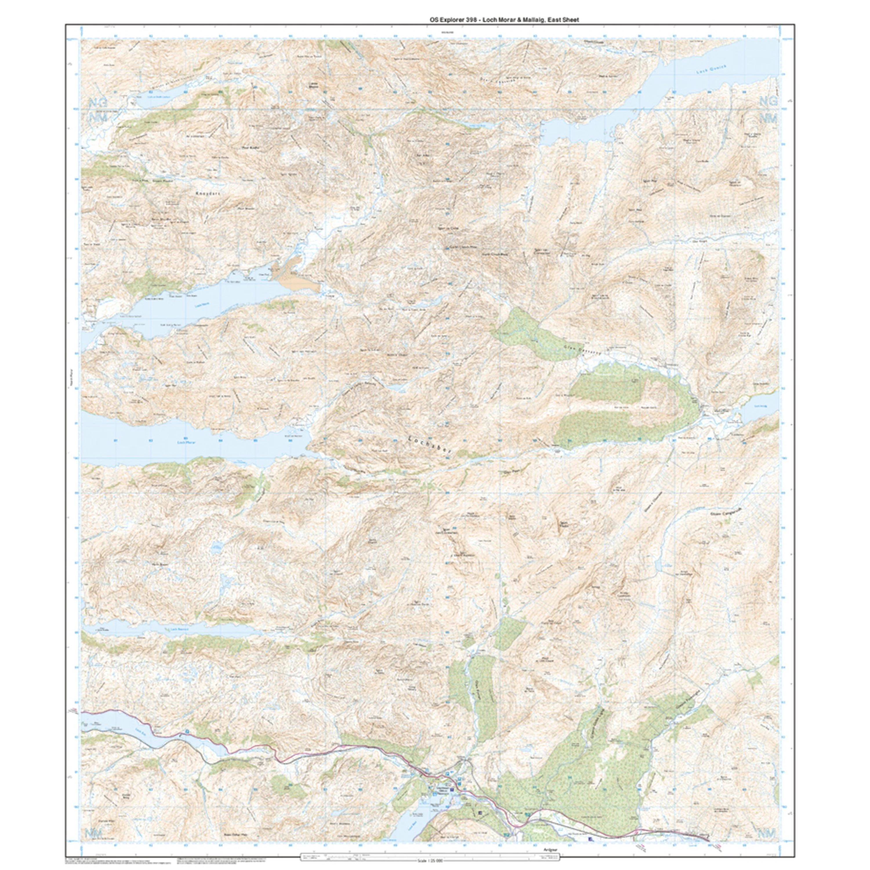 Explorer 398 Loch Morar & Mallaig Map With Digital Version - Image 3